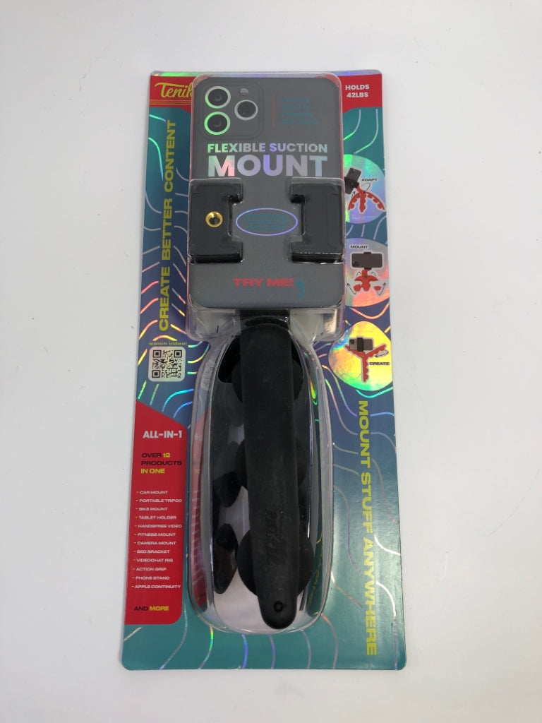 NIP BLACK FLEXIBLE SUCTION MOUNT.