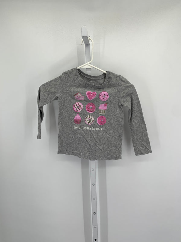 Carters Size 5 Girls Long Sleeve Shirt