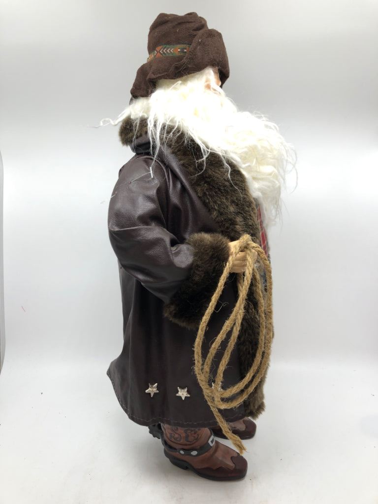 COWBOY SANTA STUDDED COAT.