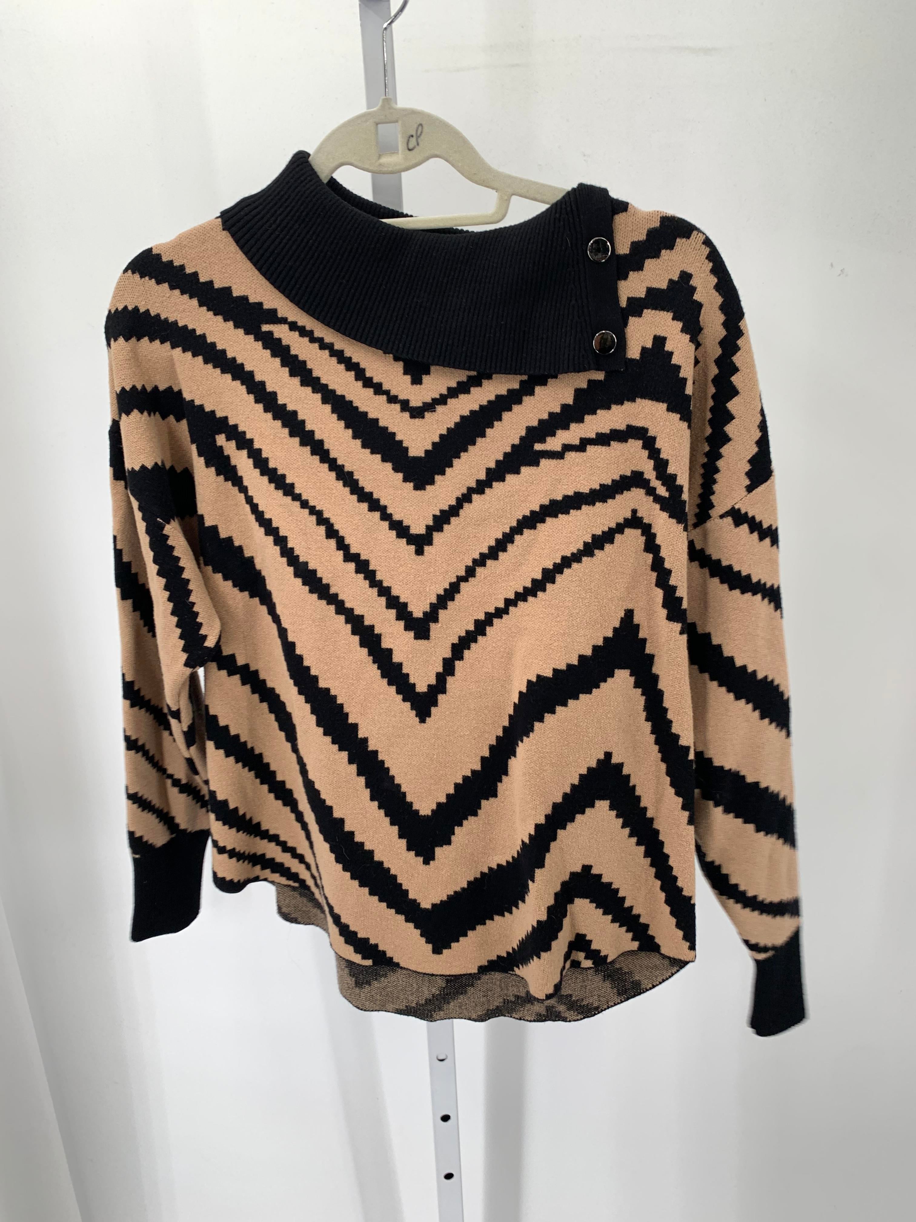 Nicole Miller Size Extra Large Misses Long Slv Sweater