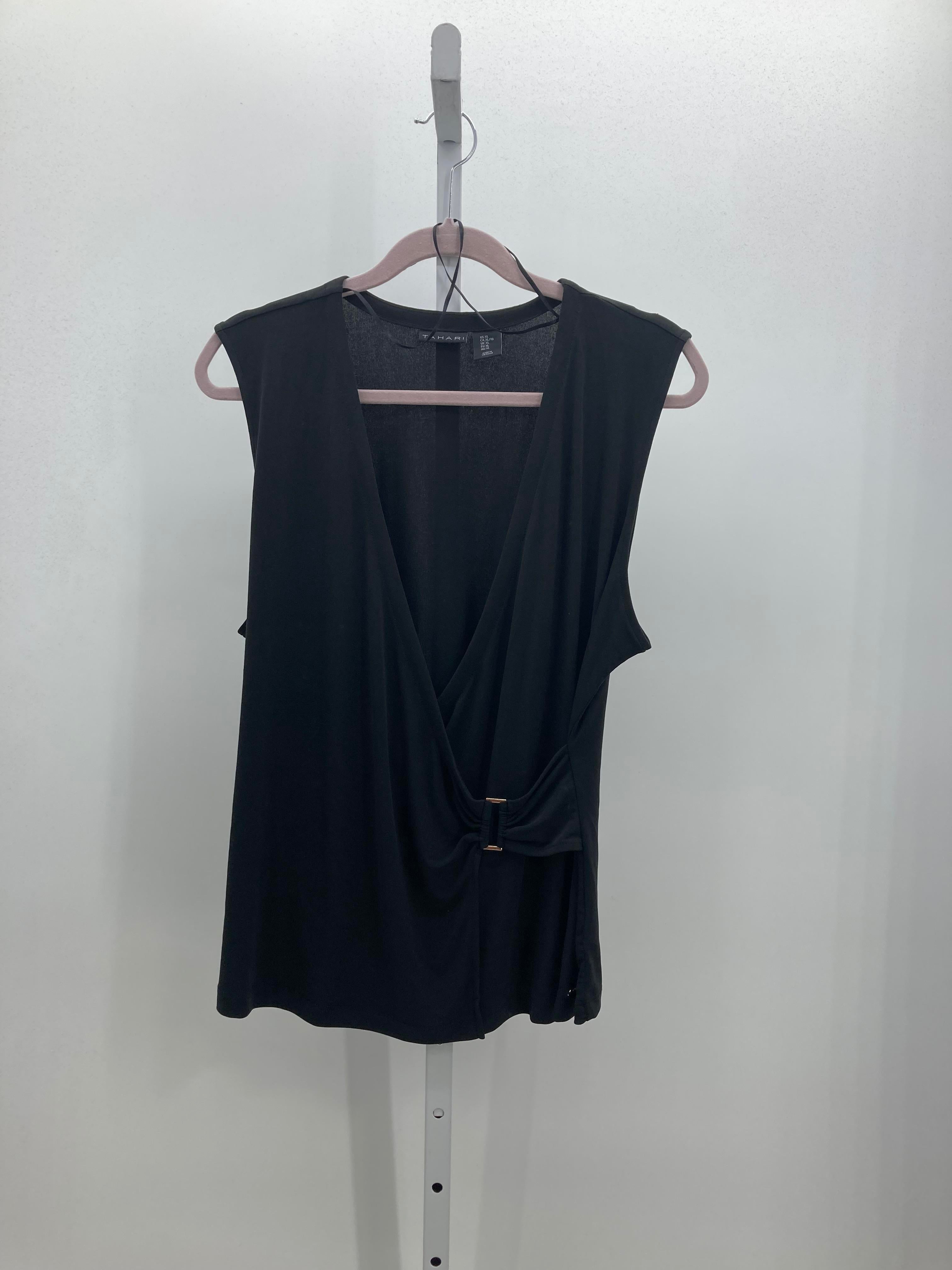 Tahari Size Extra Large Misses Sleeveless Shirt