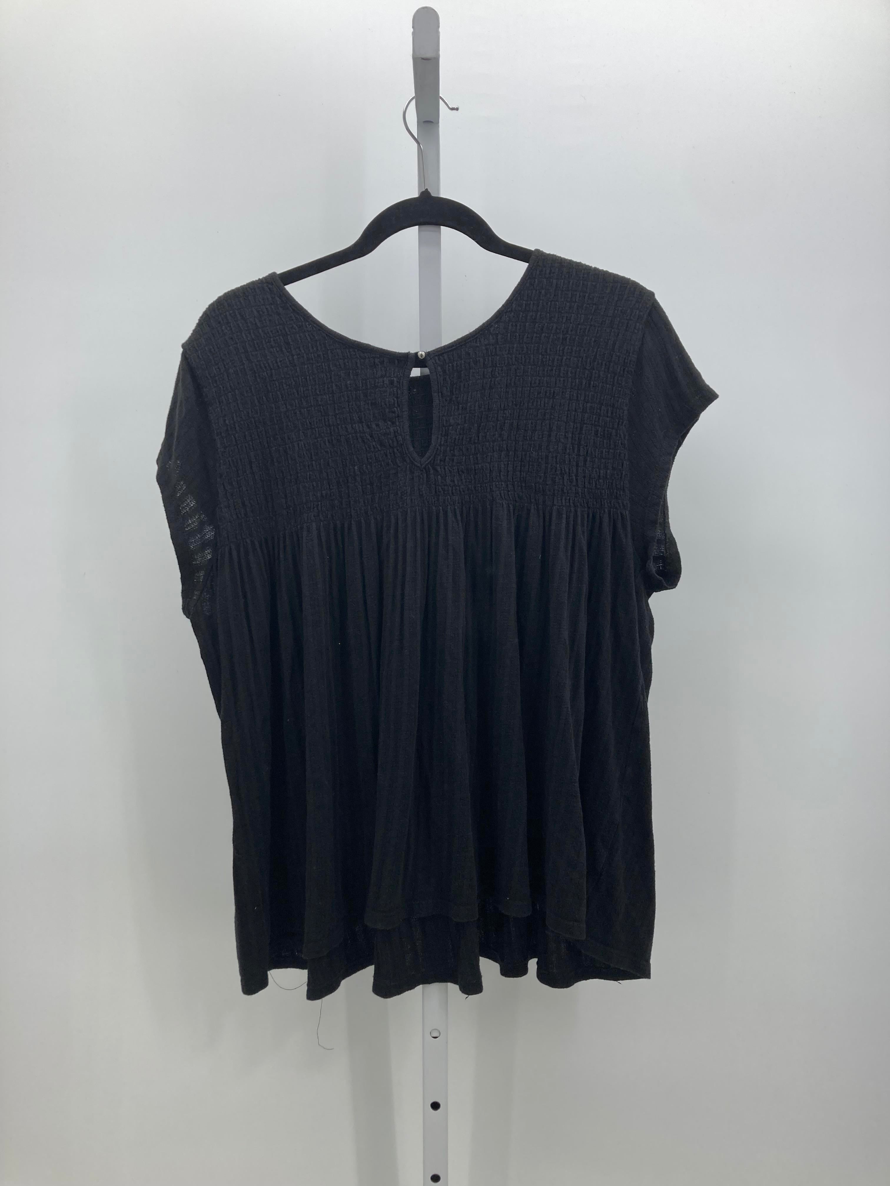 Time and Tru Size XXXL Misses Short Sleeve Shirt