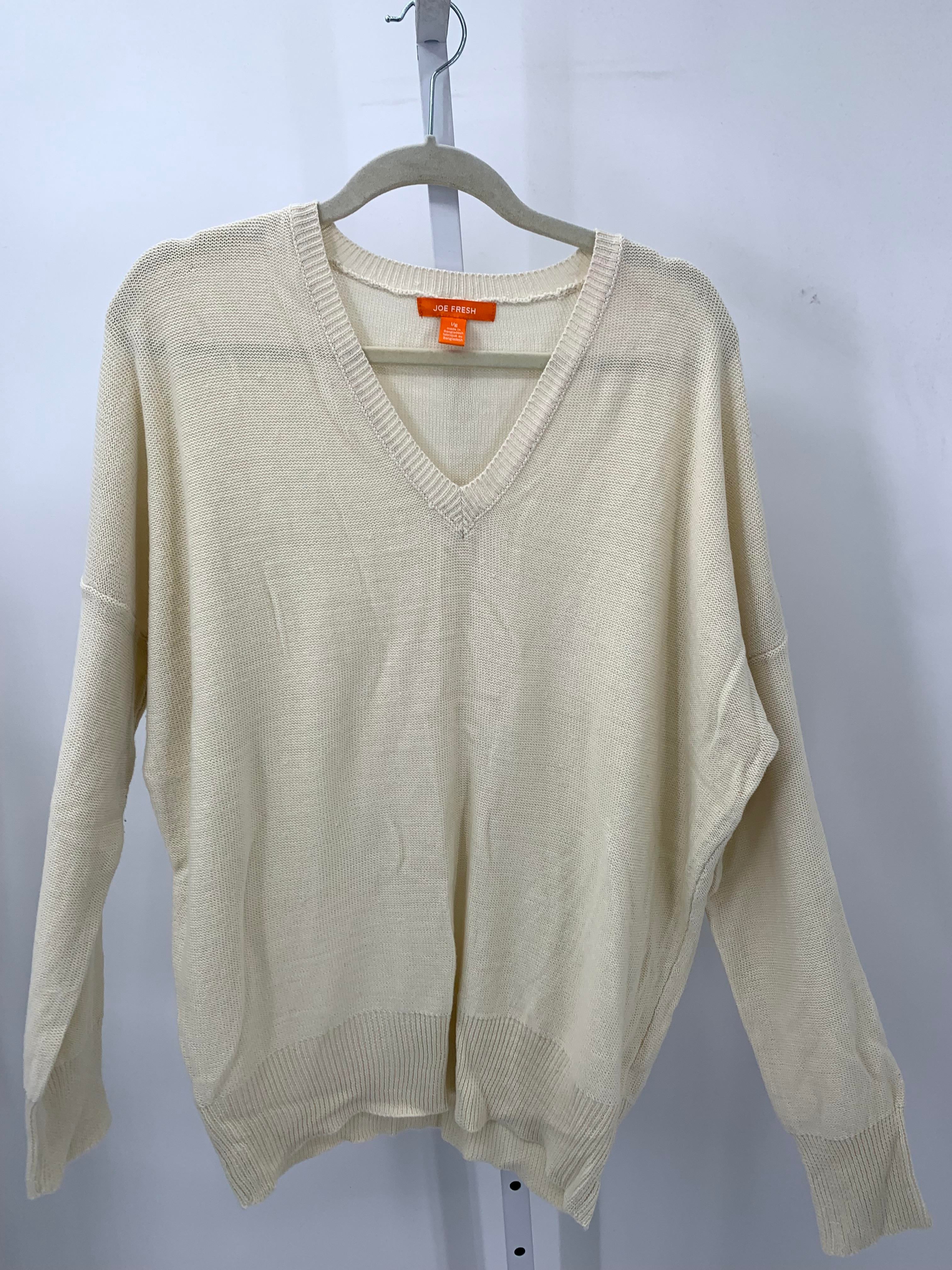 Joe Fresh Size Large Misses Long Slv Sweater