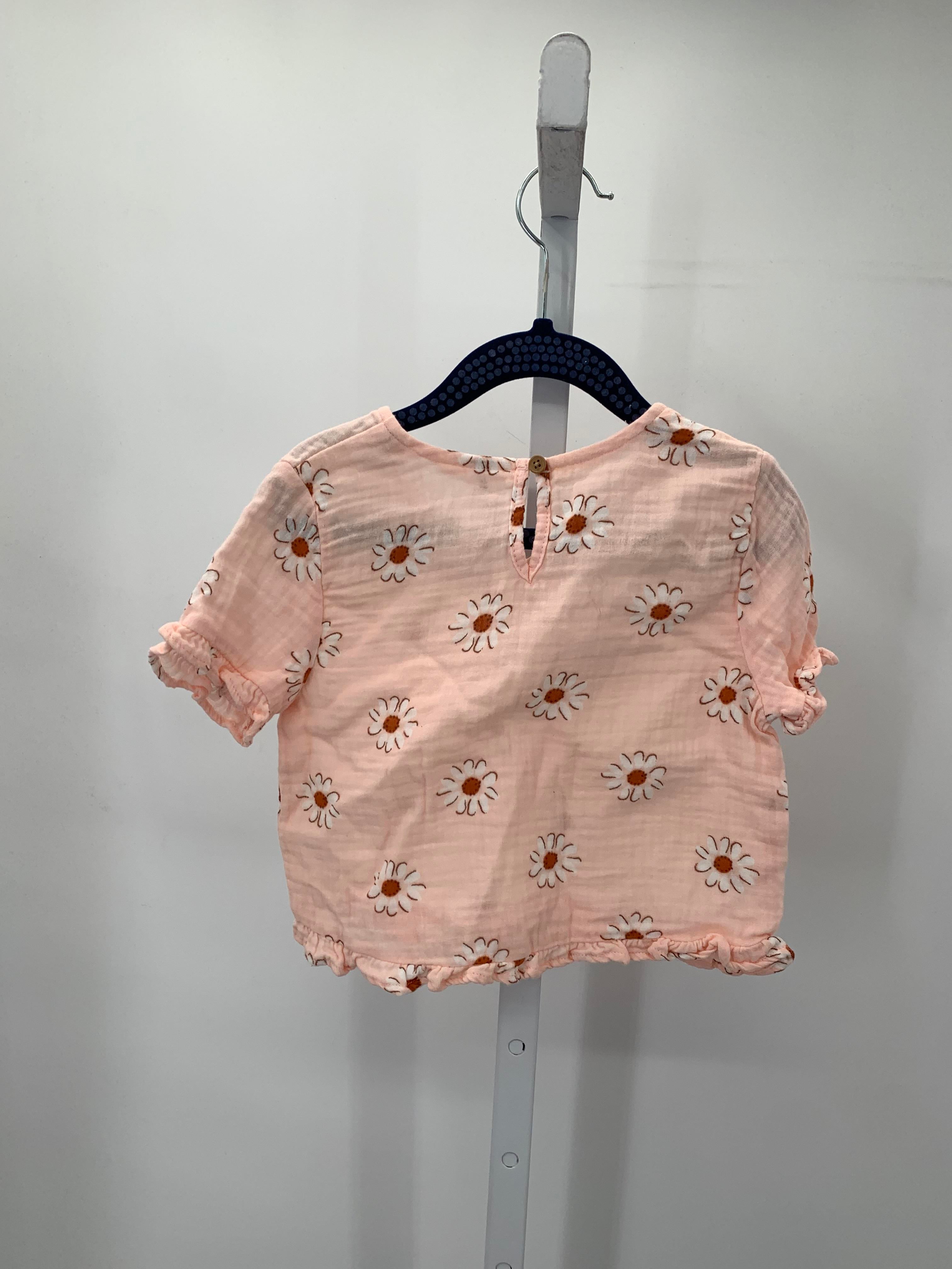 Modern Moments Size 4T Girls Short Sleeve Shirt