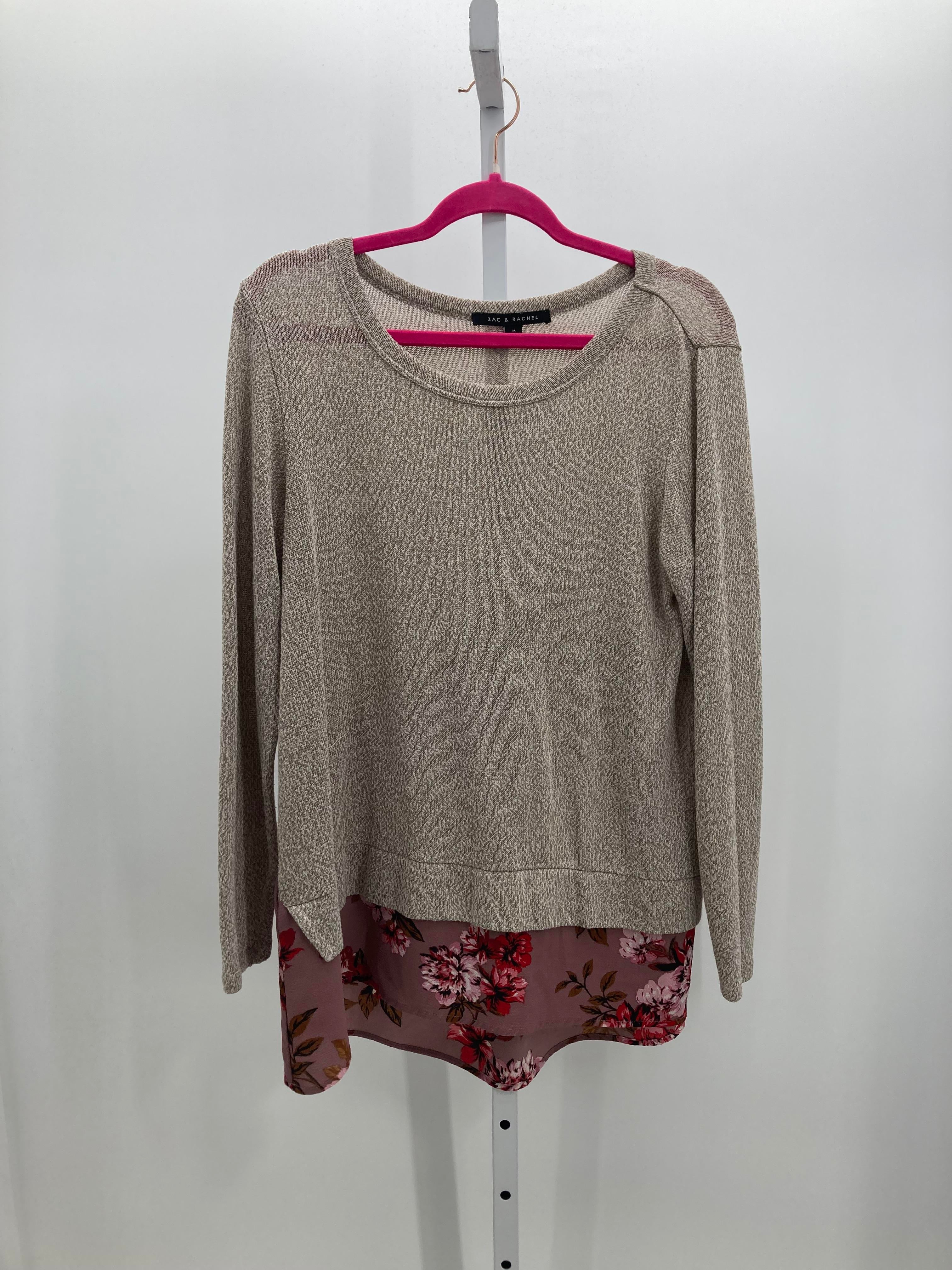 Zac & Rachel Size Medium Misses Long Slv Sweater