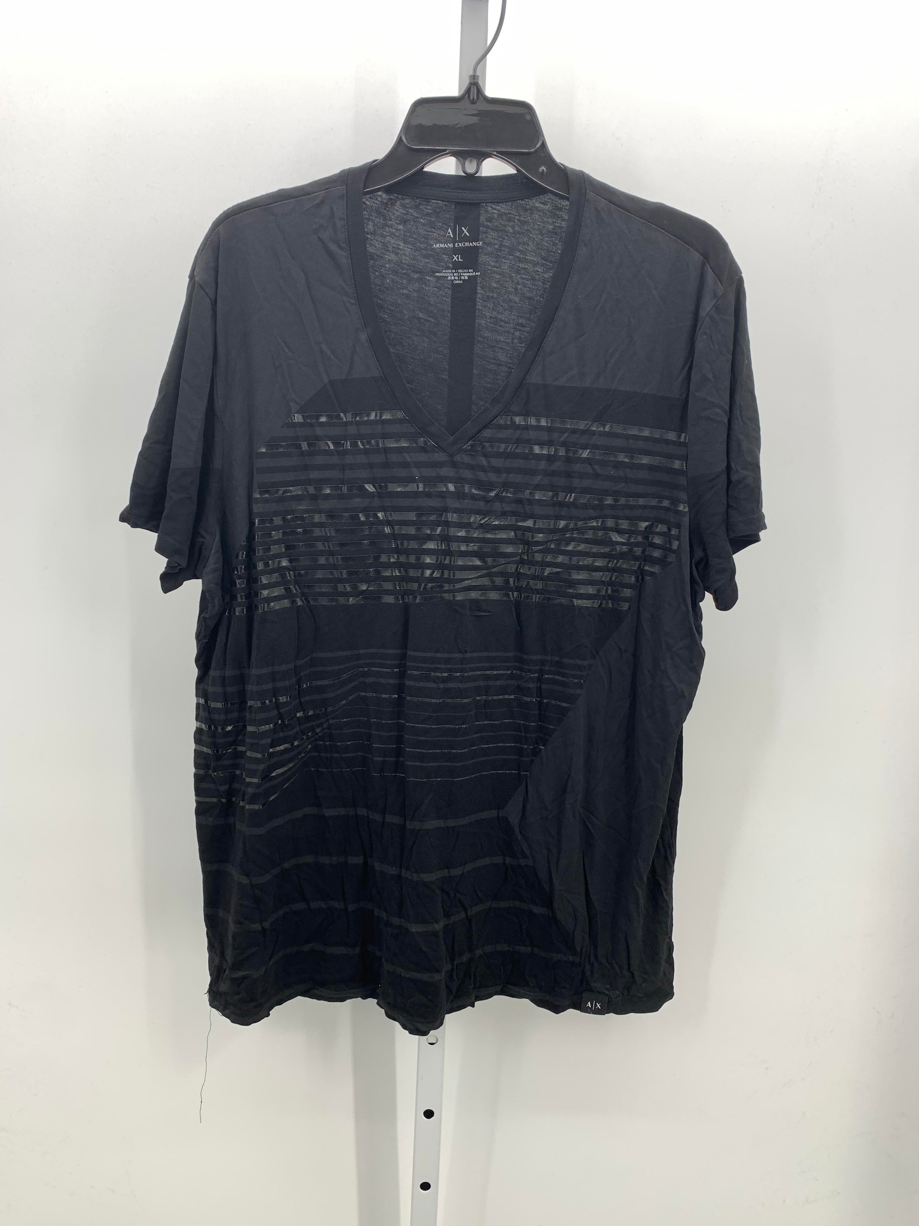 Armani Exchange Size Extra Large Misses Short Sleeve Shirt