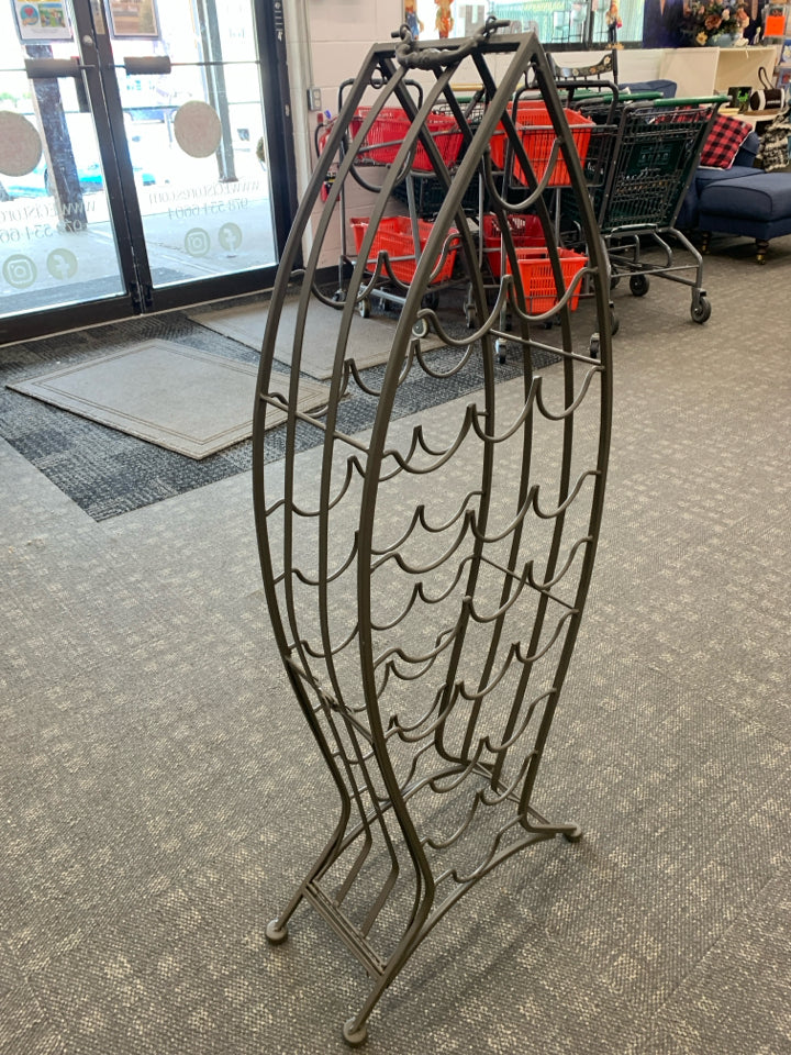 FISH WINE RACK.