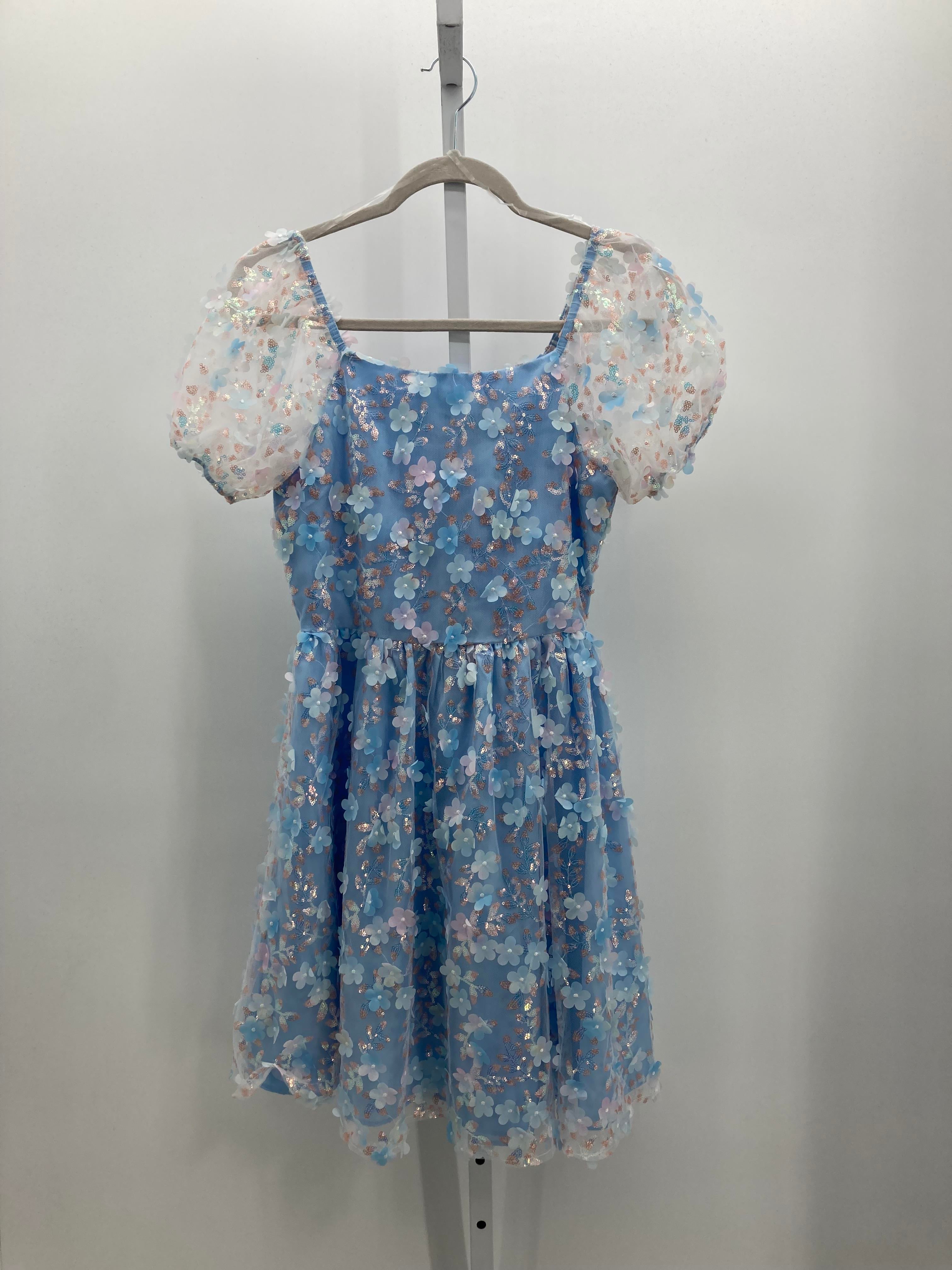 Rare Editions Size 16 Girls Short Sleeve Dress