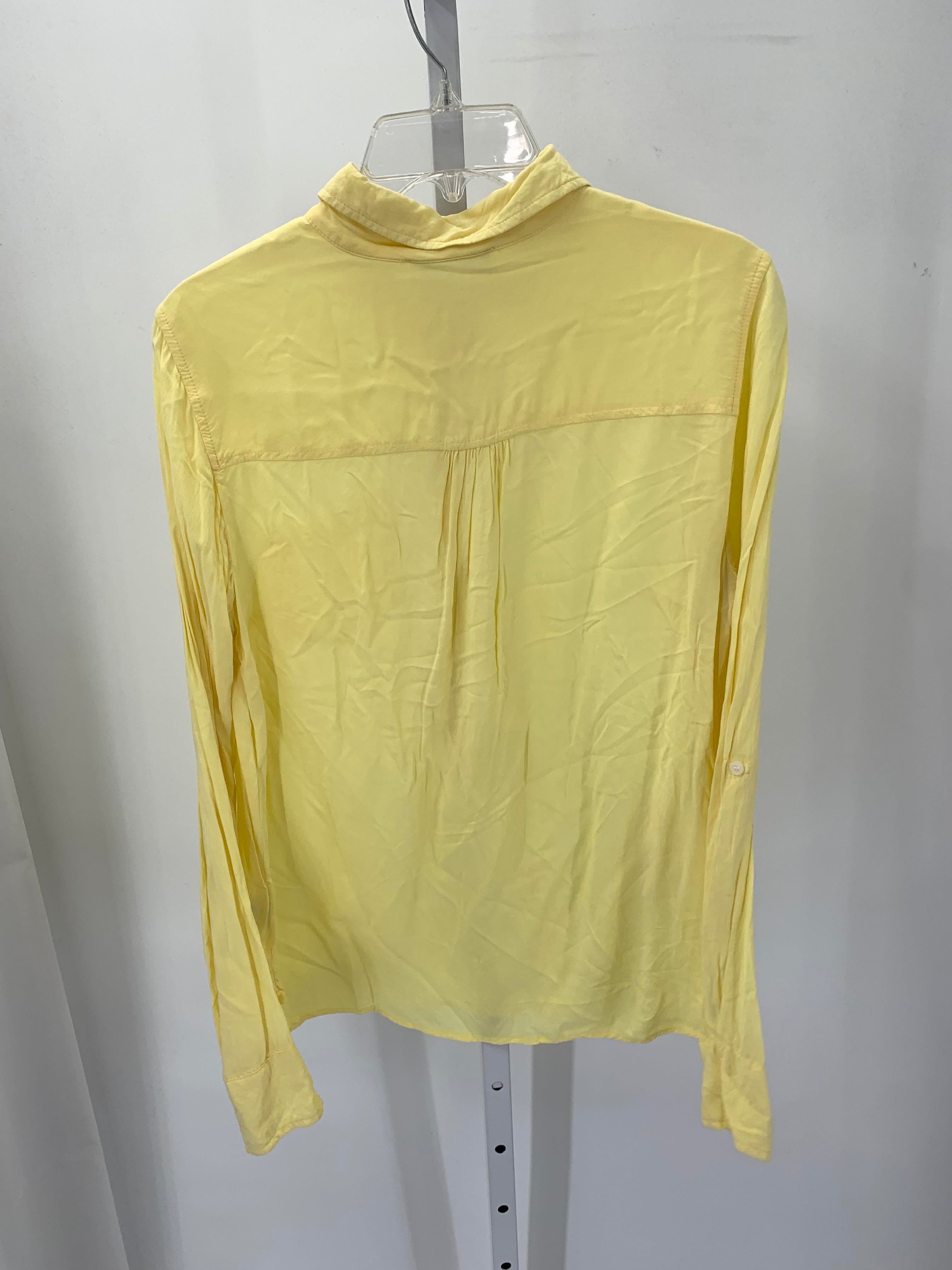 Dalia Collection Size Medium Misses Long Sleeve Shirt