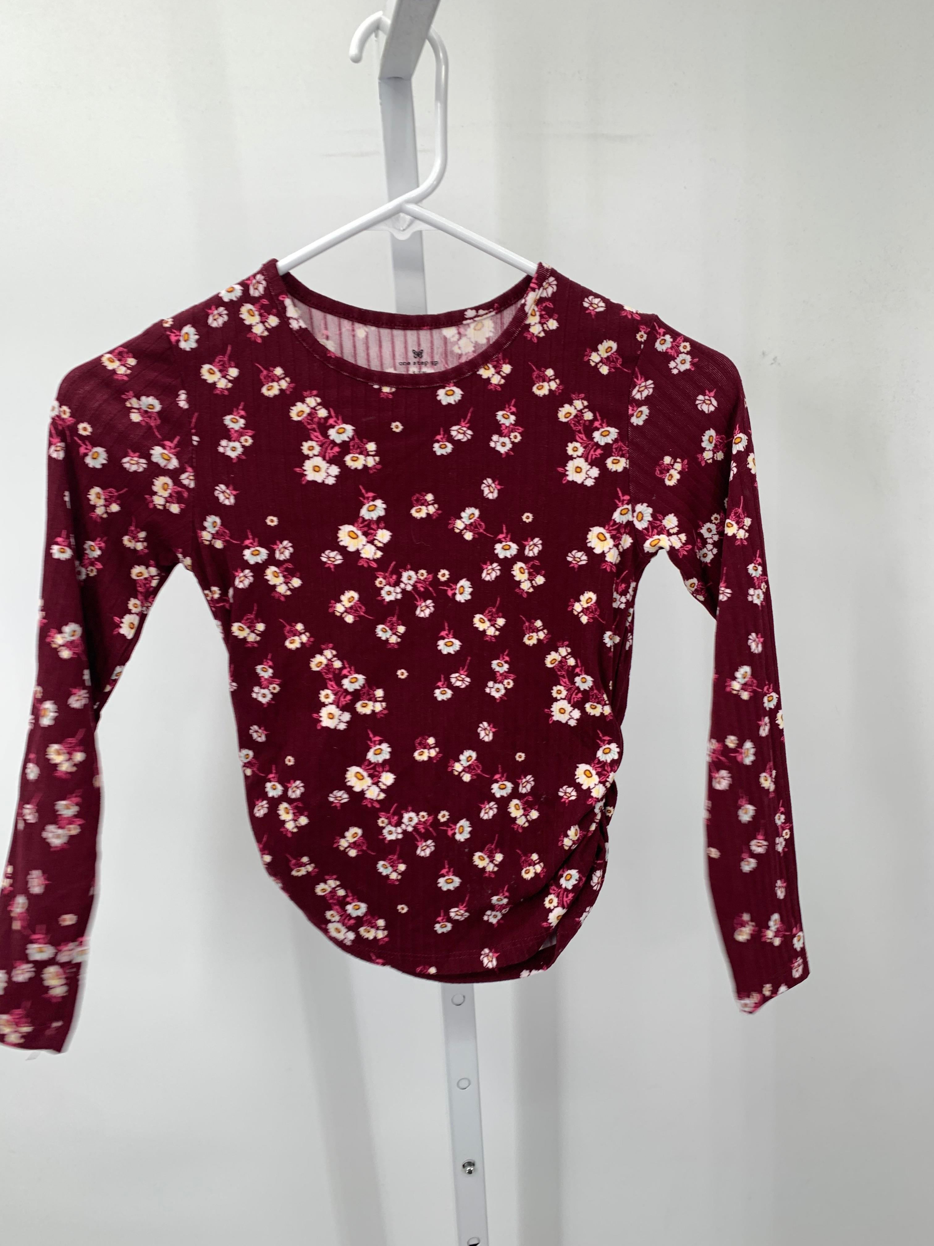 One Step Up Size 7-8 Girls Long Sleeve Shirt