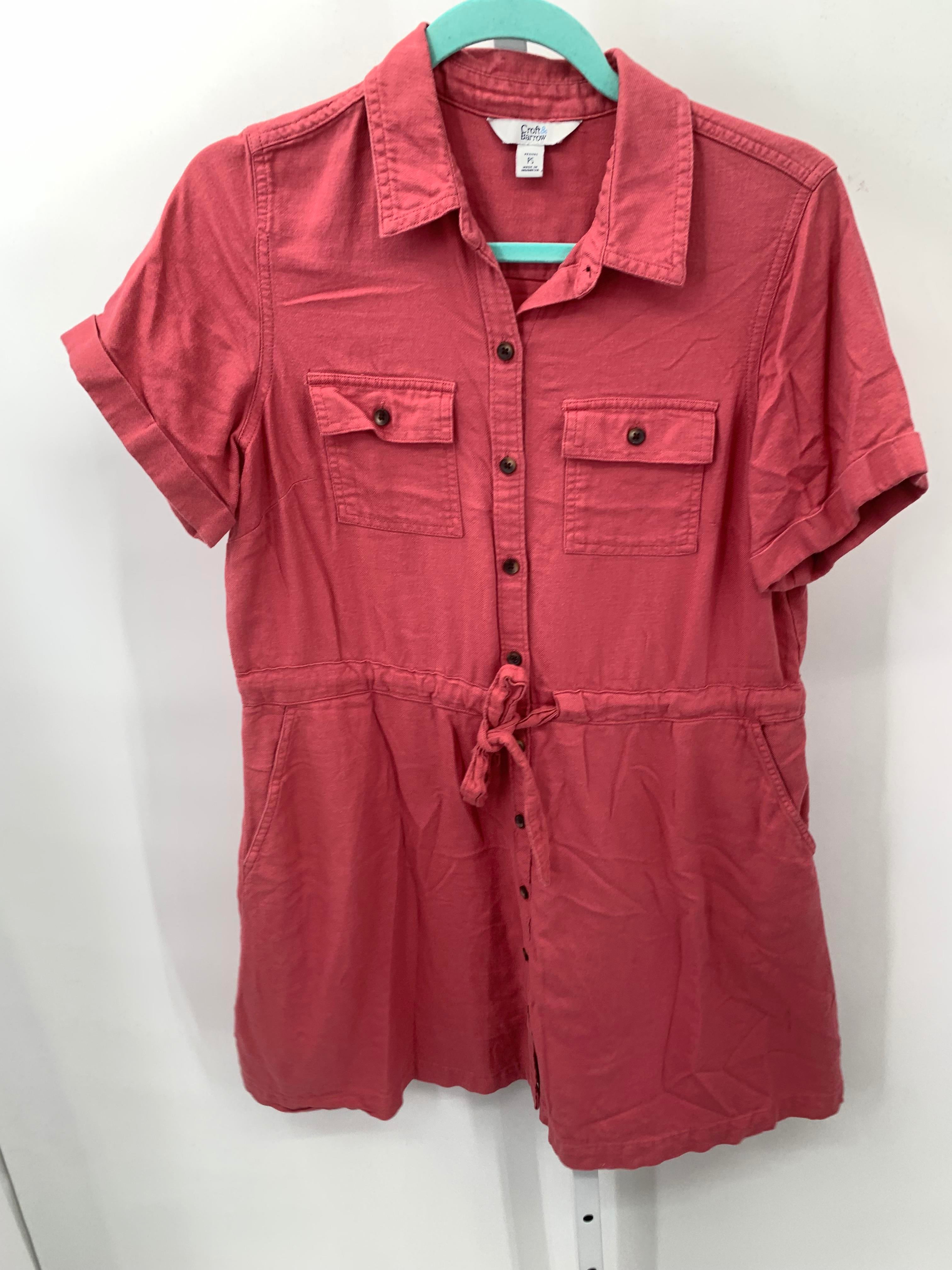 Croft & Barrow Size Small Petite Petite Short Sleeve Dress