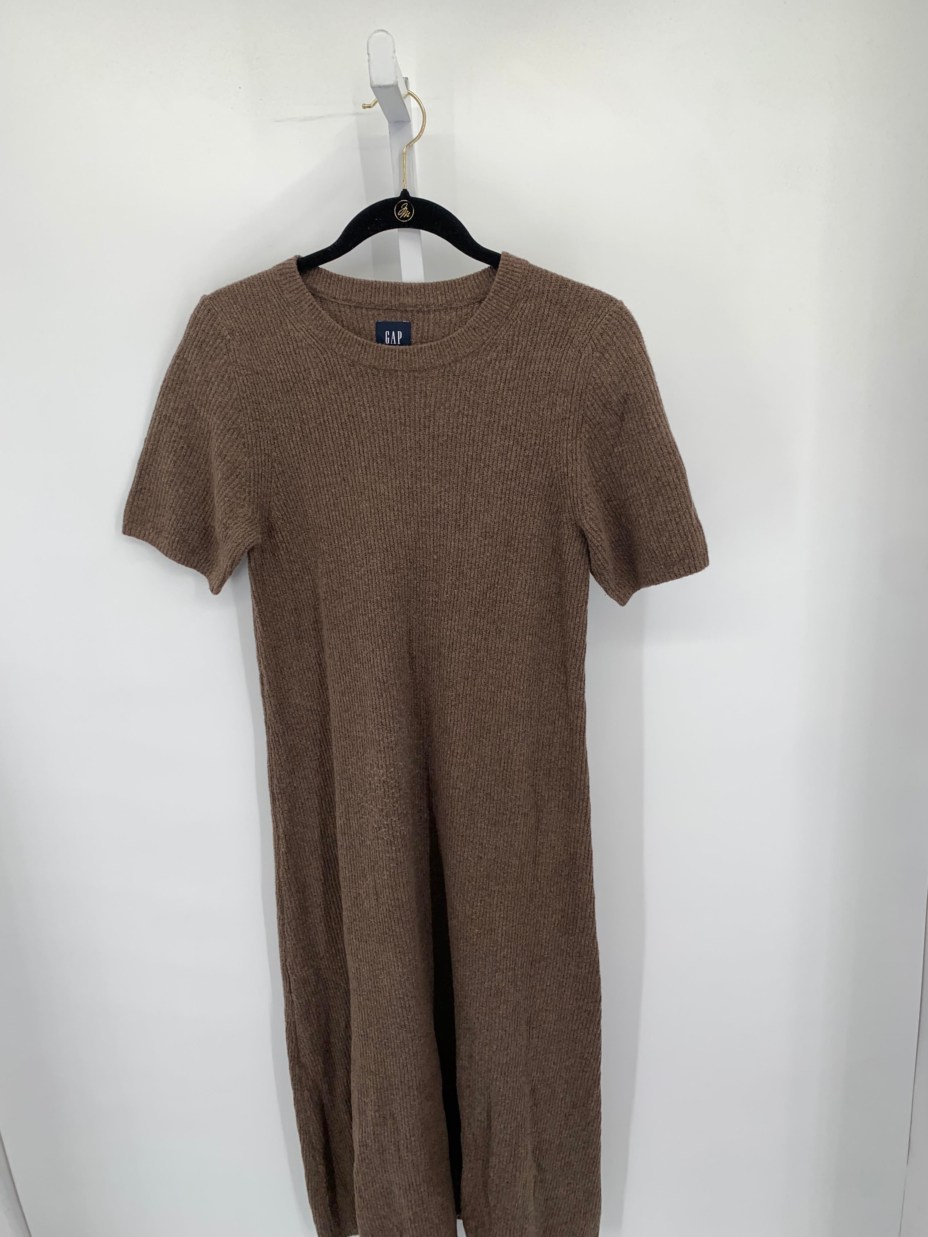 Gap Brown Size Small Maternity Short Sleeve Dress