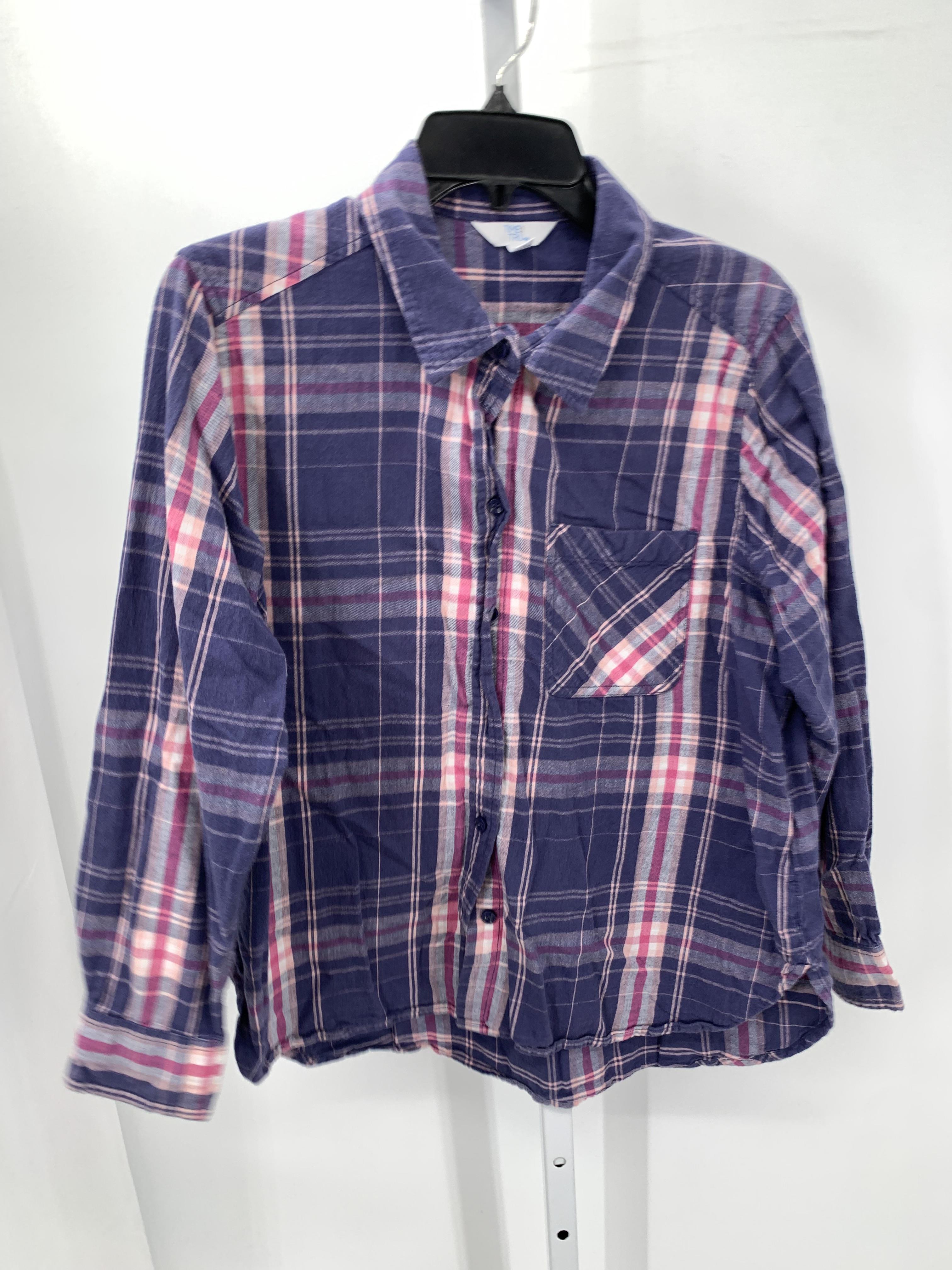 Time and Tru Size Large Misses Long Sleeve Shirt