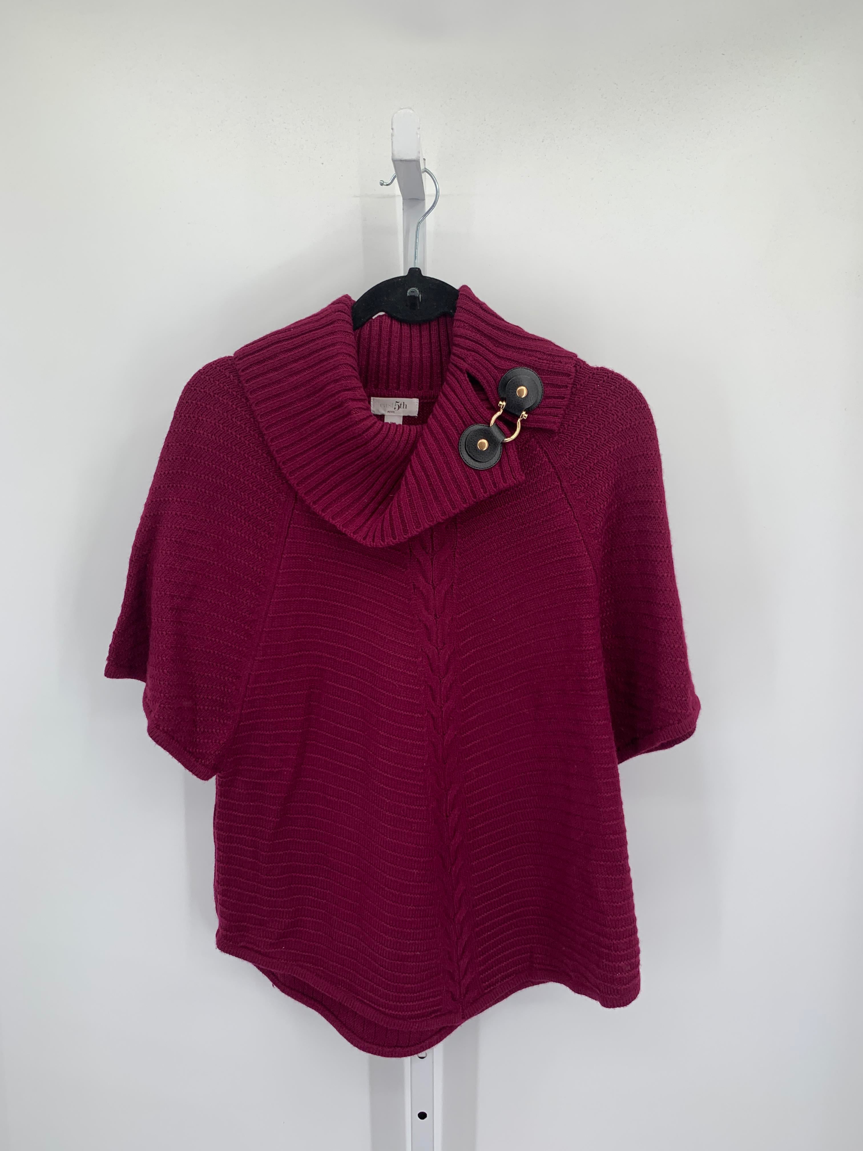 East 5th Size Small Petite Petite Short Slv Sweater