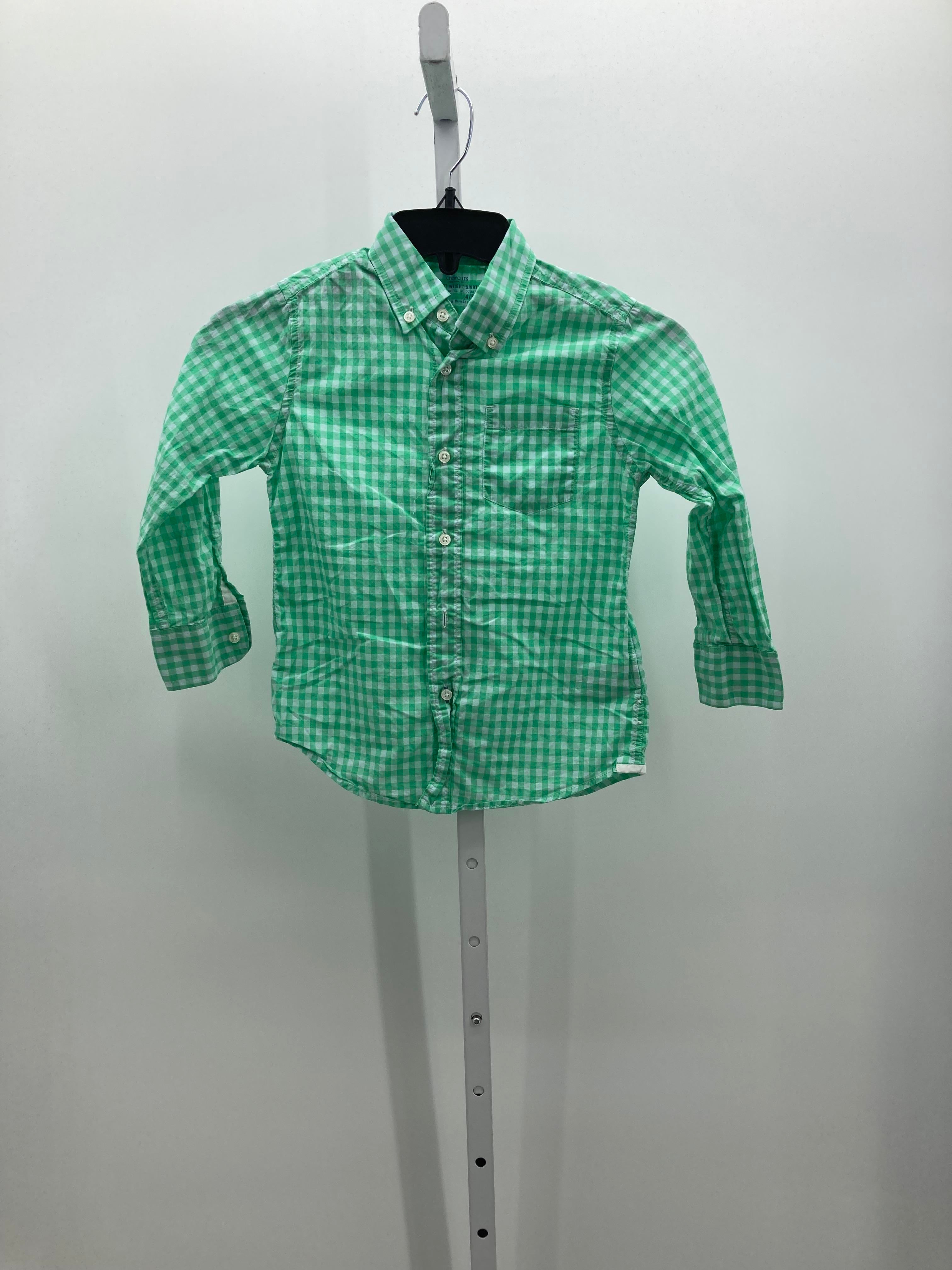 WHITE PLAID BTN DOWN