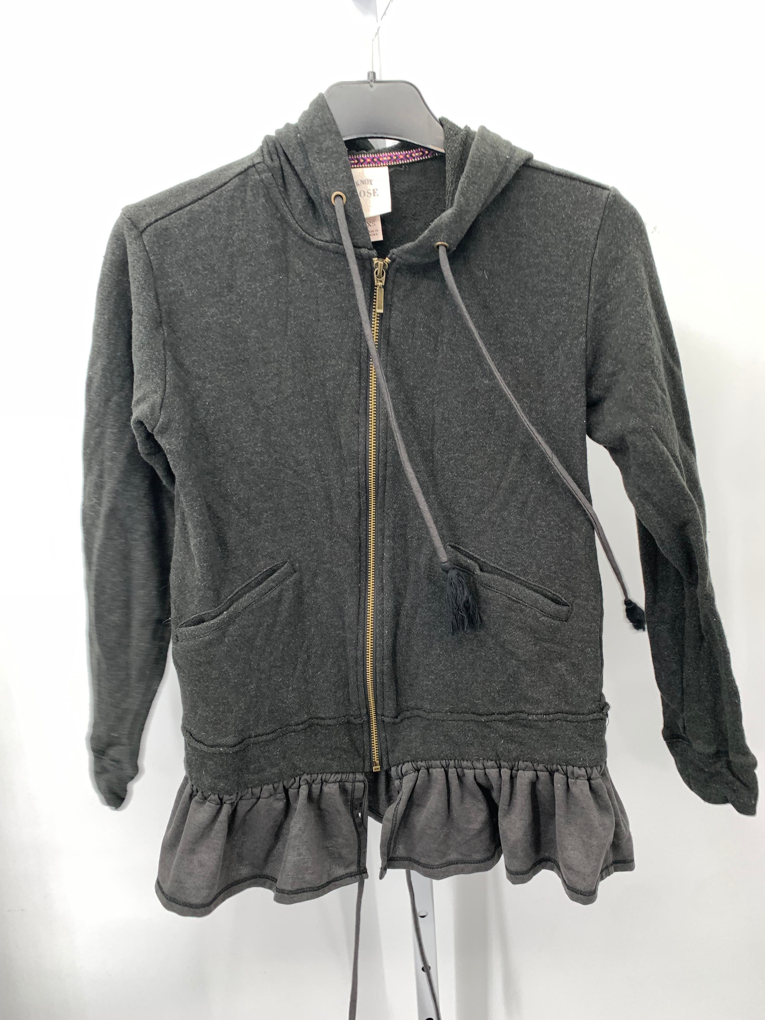 Knox Rose Size X Small Misses Sweat Jacket
