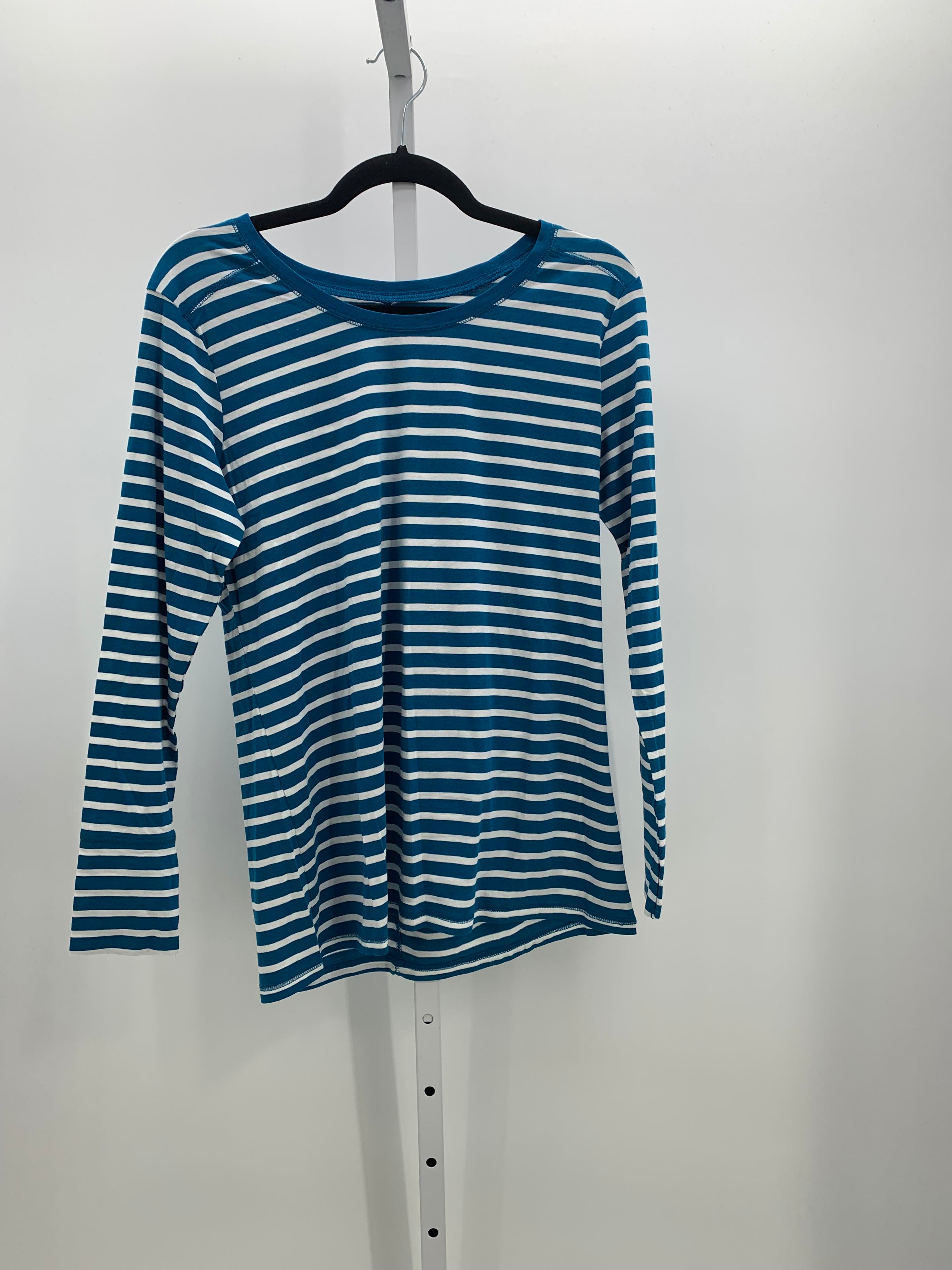 A.N.A. Size Large Petite Petite Long Sleeve Shirt