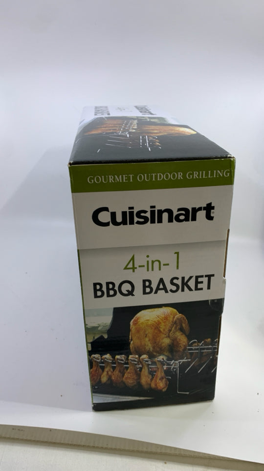 NIB 4 IN 1 BBQ BASKET.