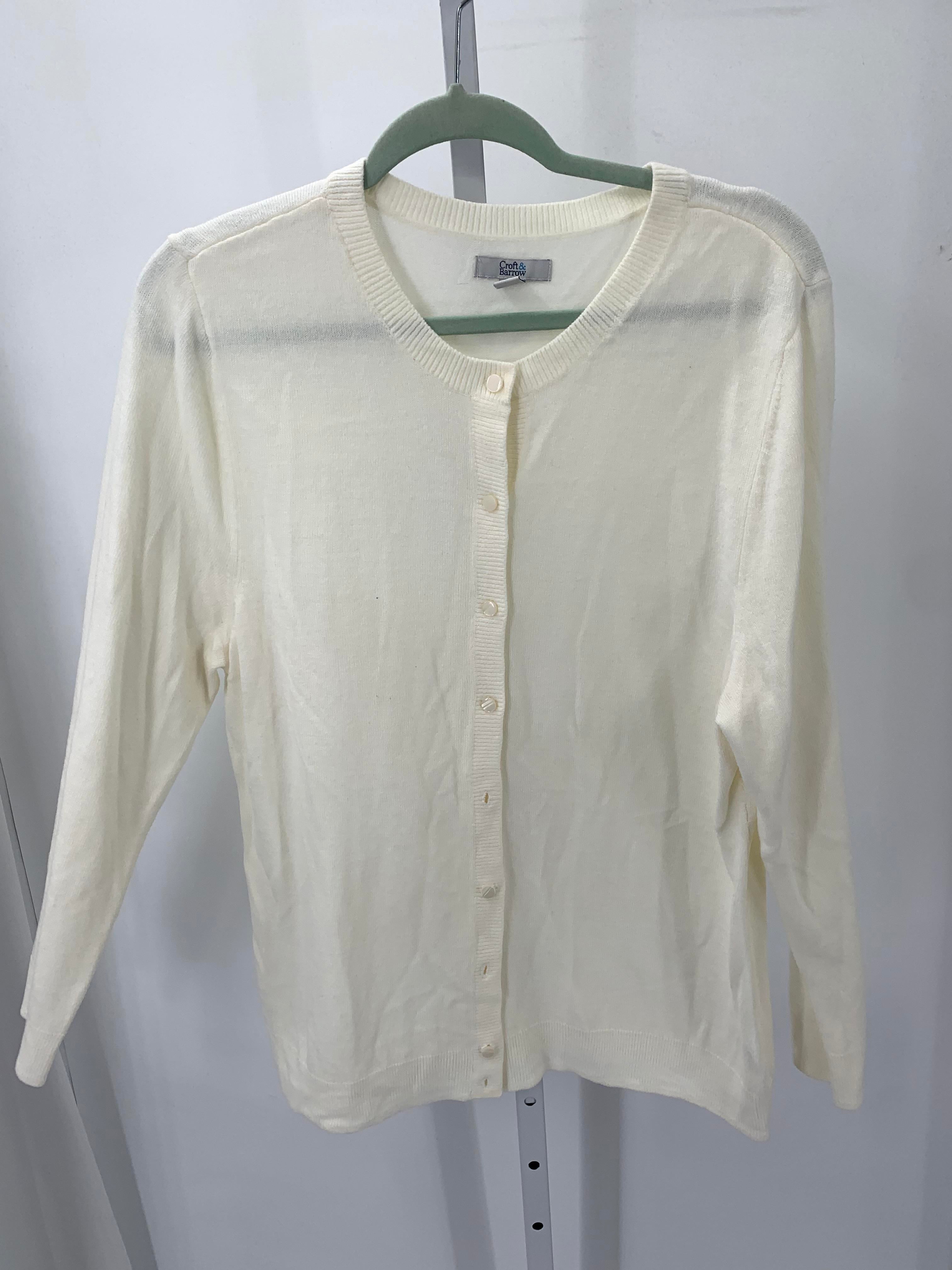 Croft & Barrow Size Extra Large Misses Long Slv Sweater