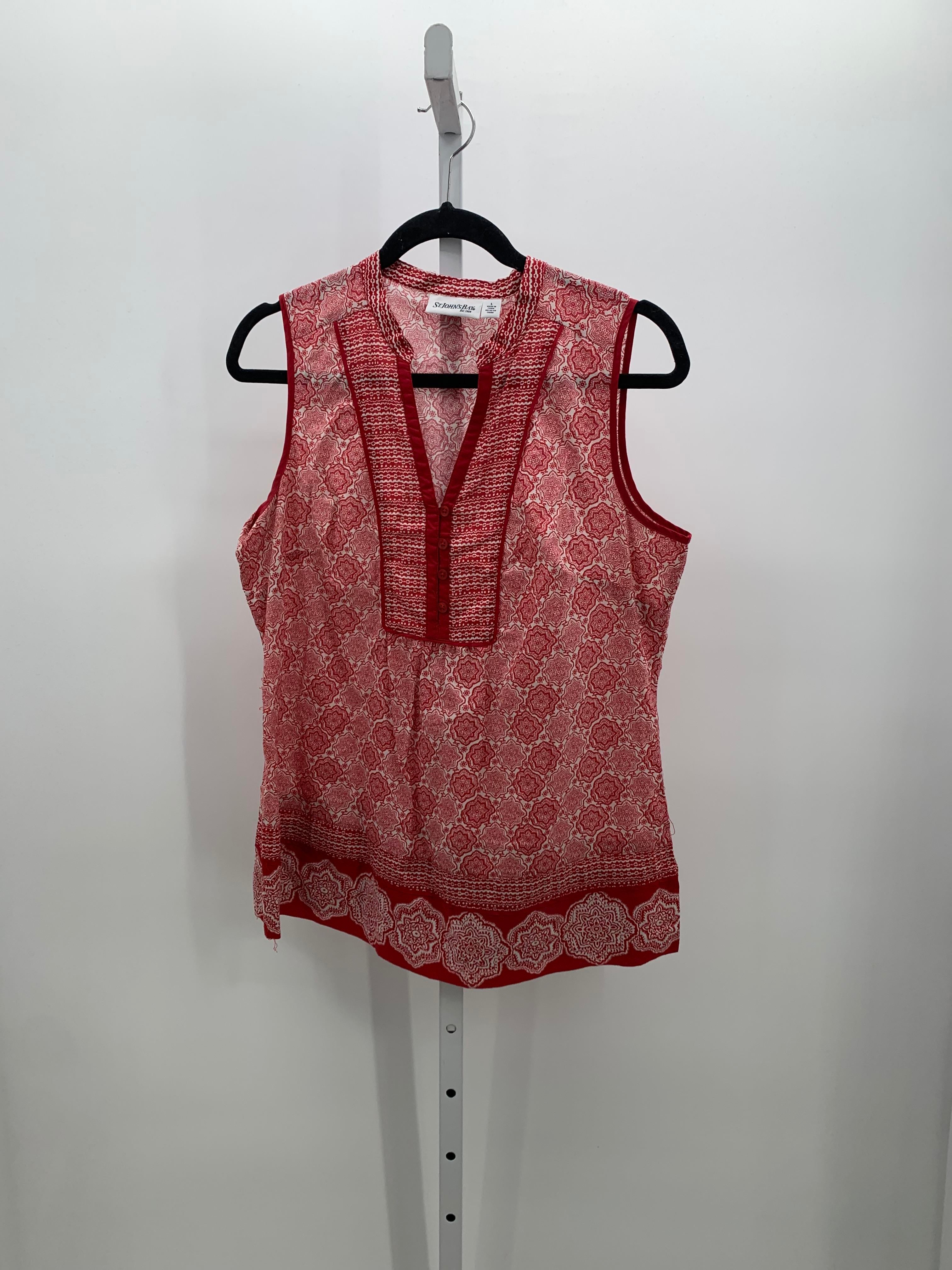 St. Johns Bay Size Large Misses Sleeveless Shirt