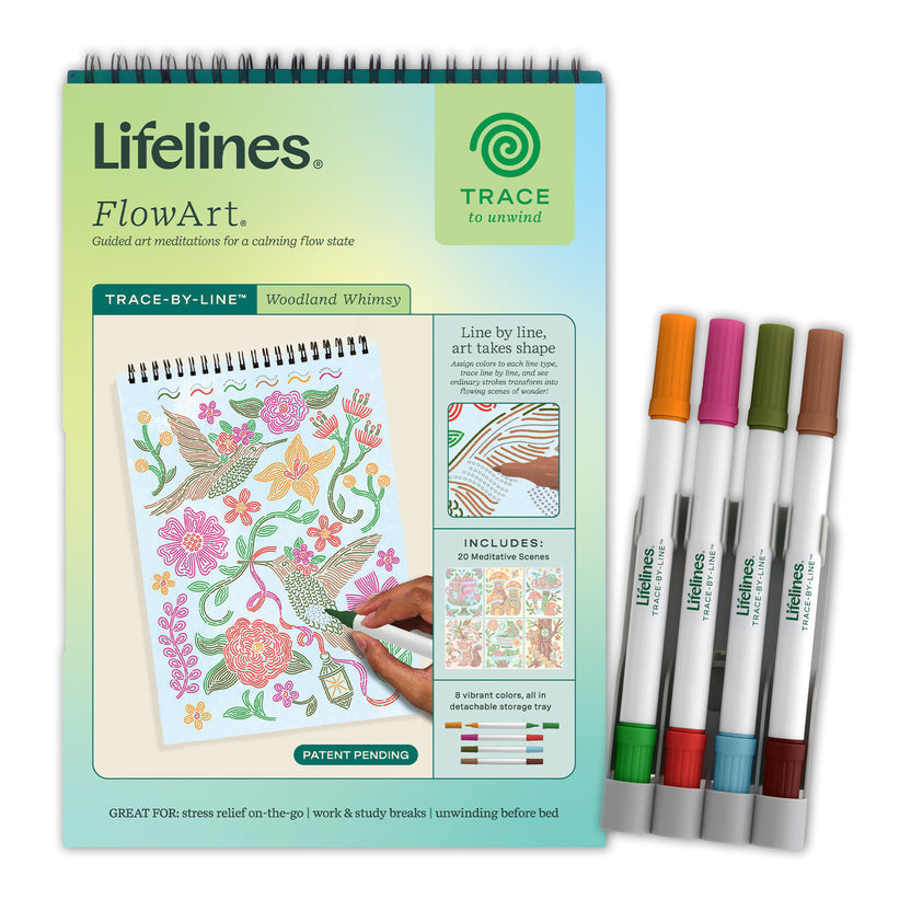 Lifelines Trace By Line, Woodland Whimsy - New
