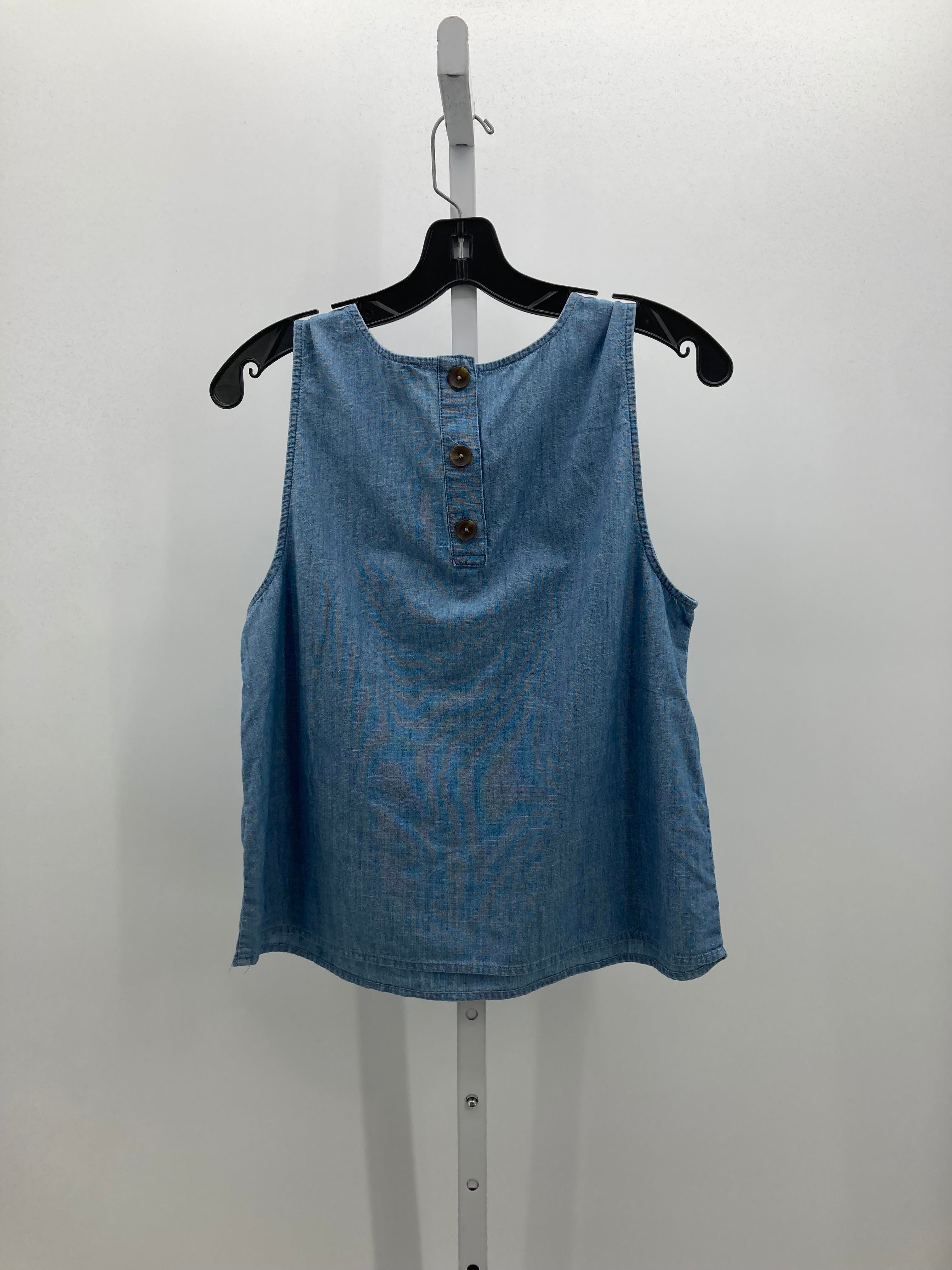 J. Crew Size Medium Misses Sleeveless Shirt