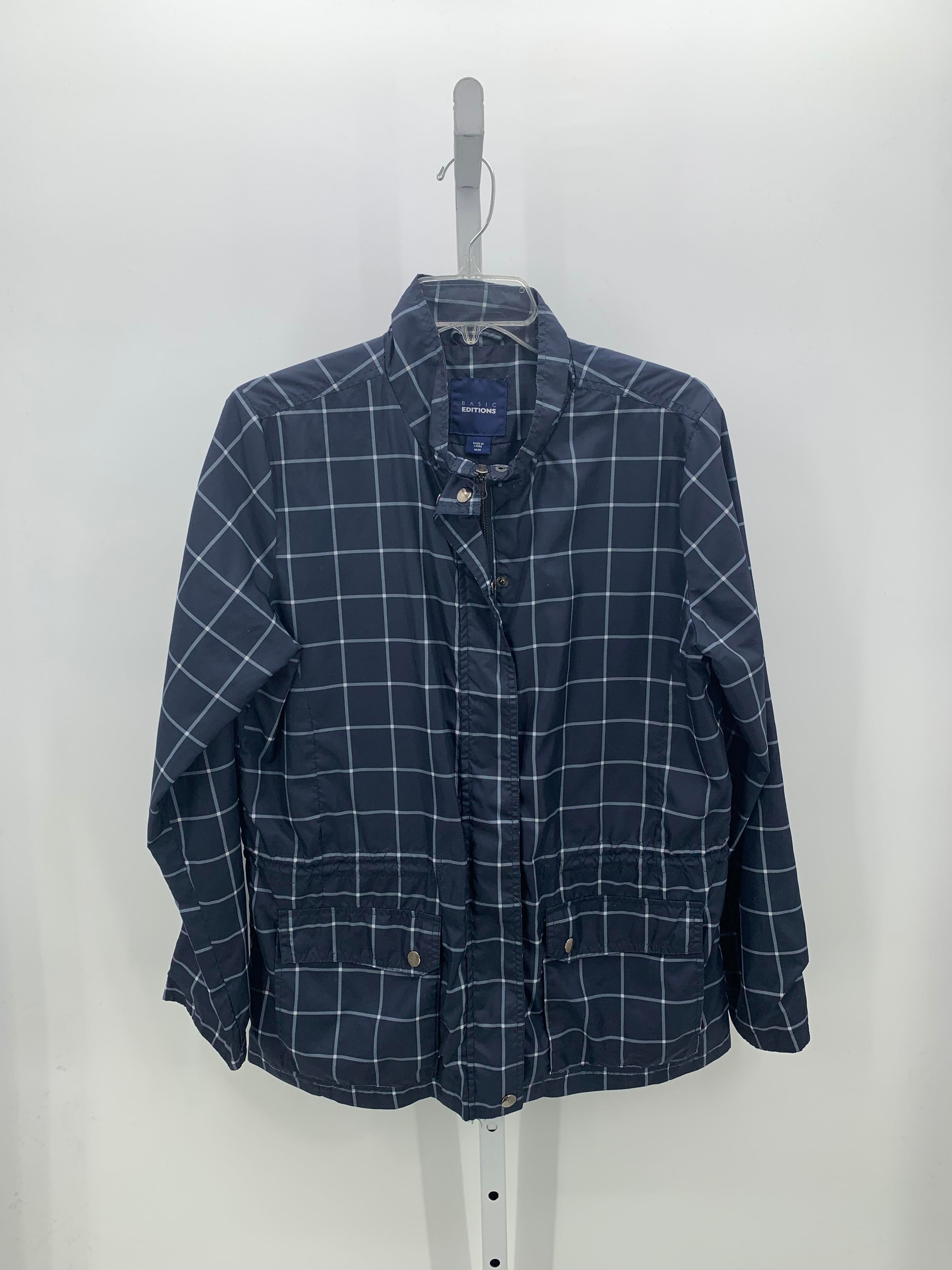 Basic Editions Size Medium Misses Lightweight Jacket
