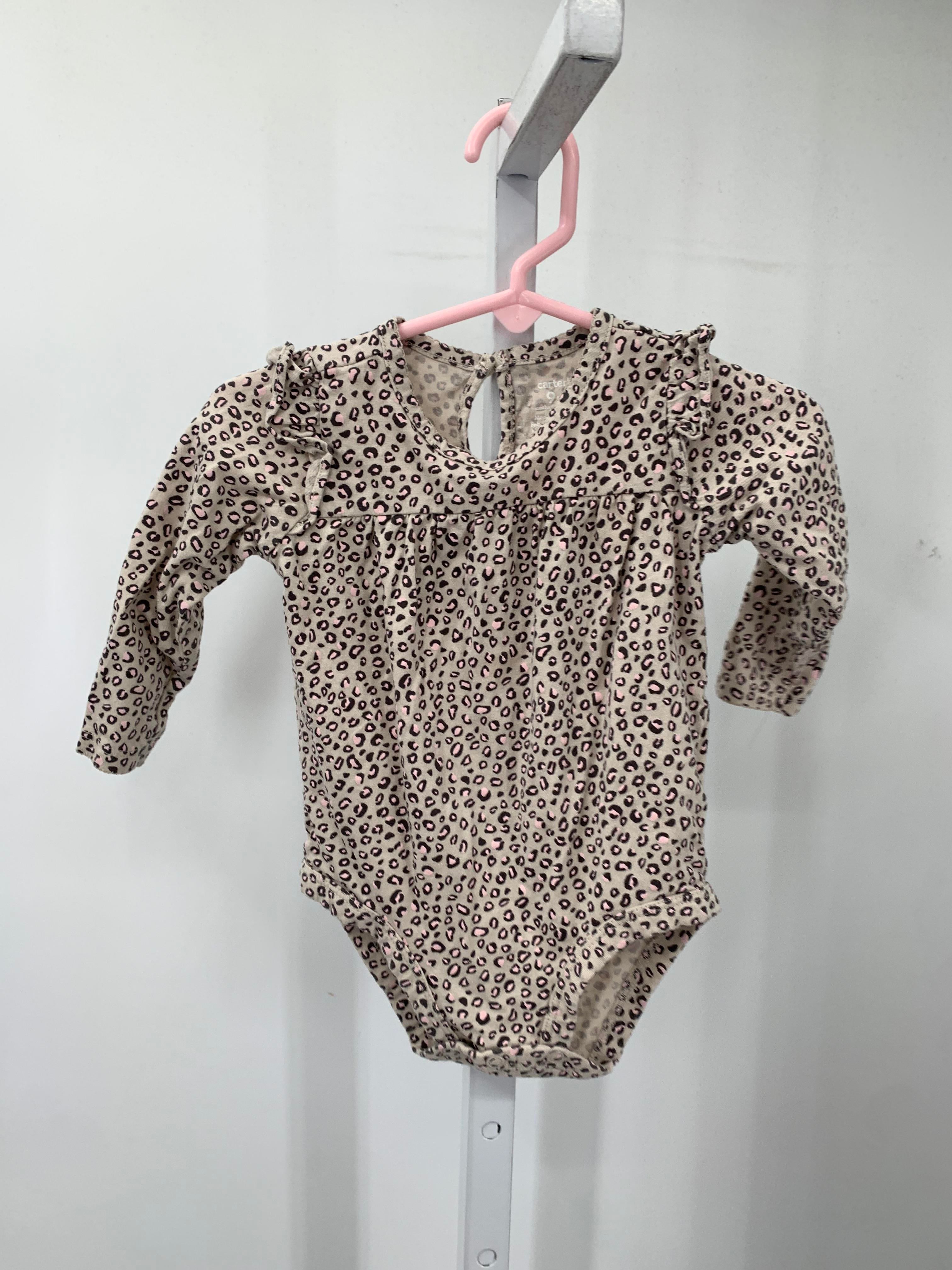 Carters Size 9 Months Girls Long Sleeve Shirt