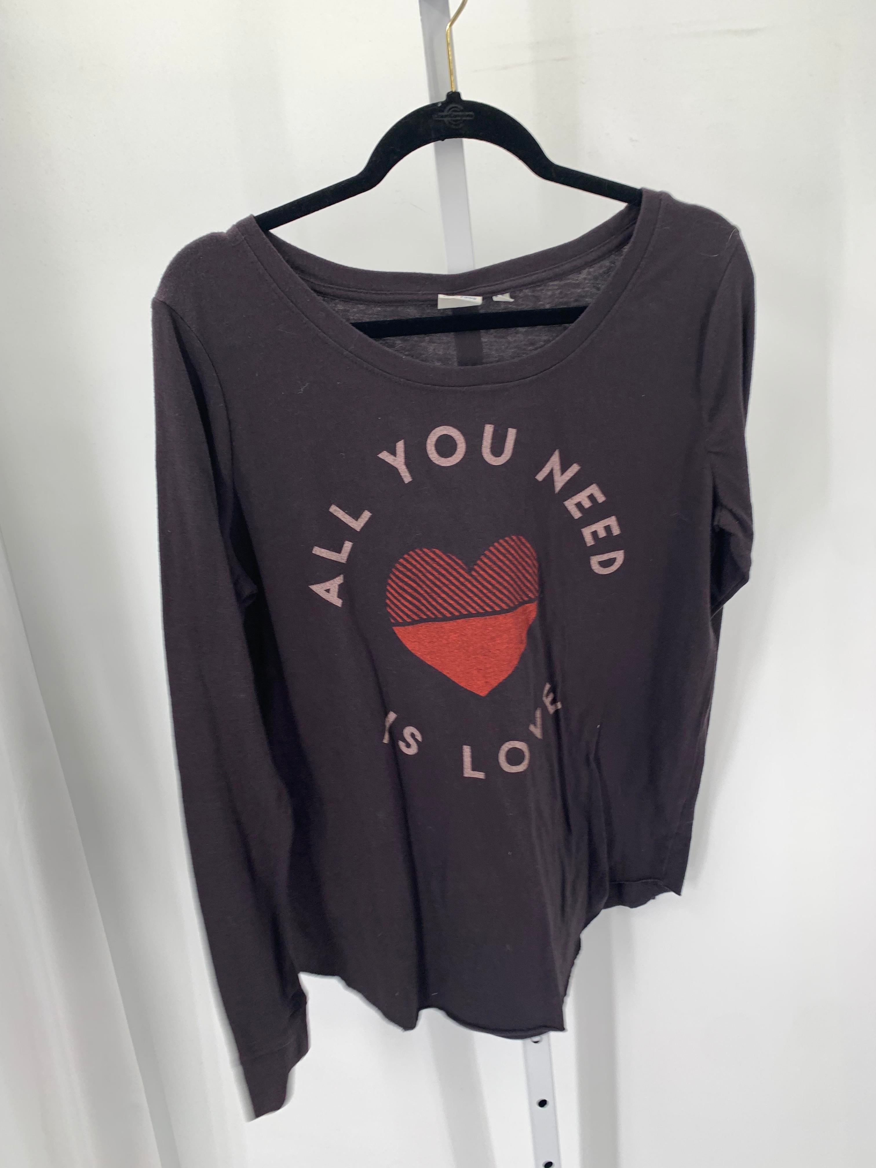 Junk Food Size Extra Large Misses Long Sleeve Shirt