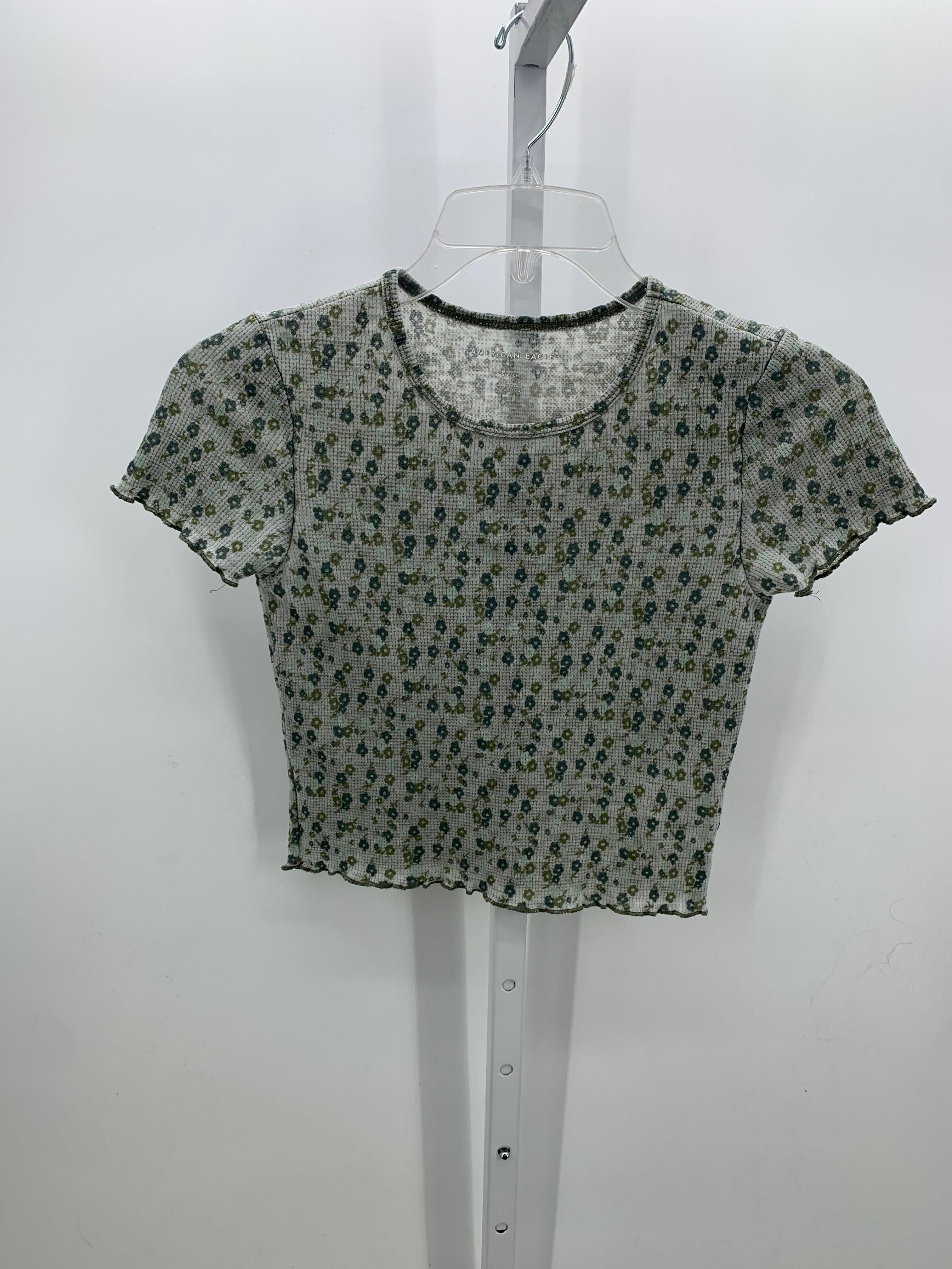 American Eagle Size Small Juniors Short Sleeve Shirt