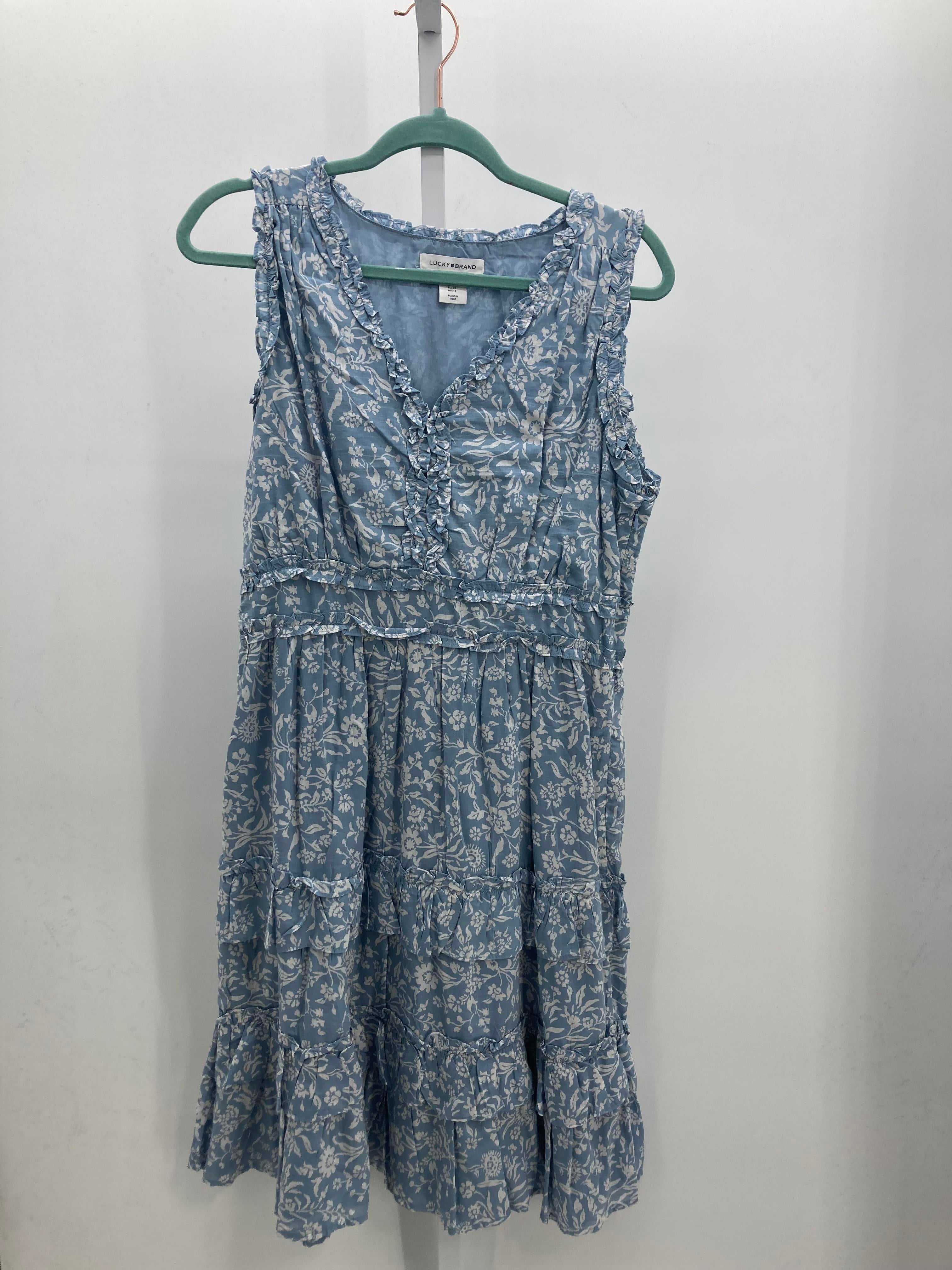 Lucky Brand Size 12 Misses Sleeveless Dress