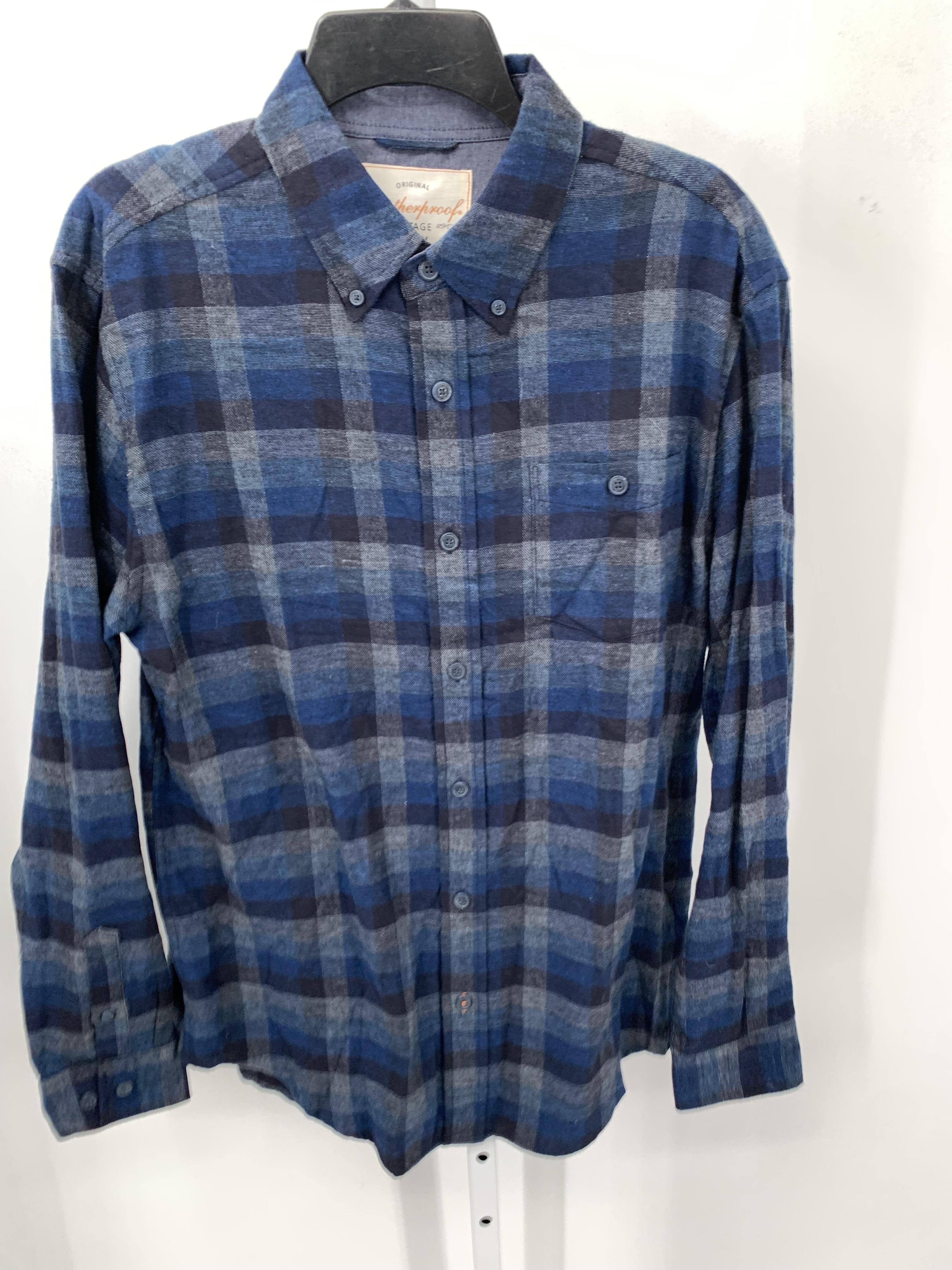 PLAID BTN DOWN