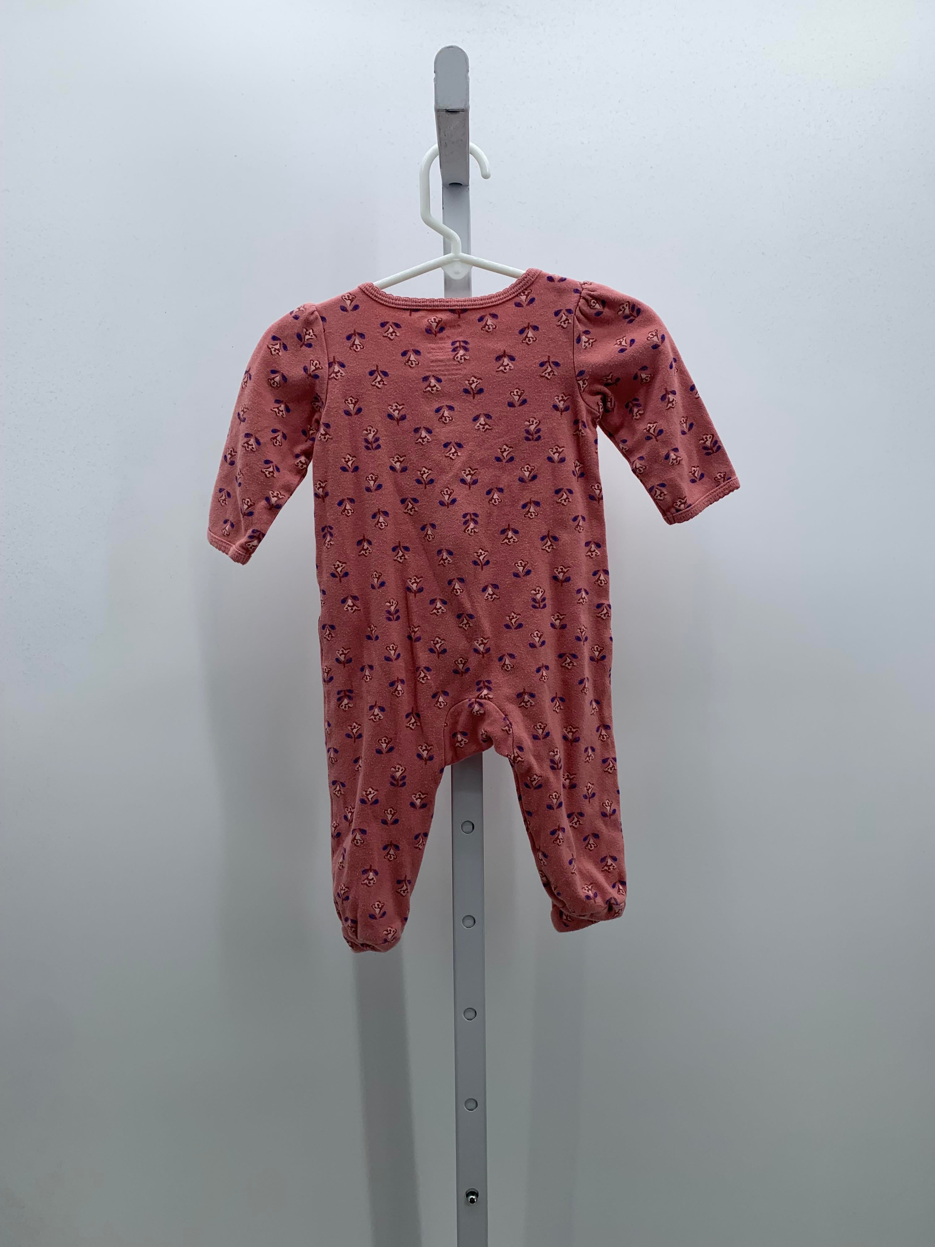 Carters Size 6 Months Girls Long Slv. Romper