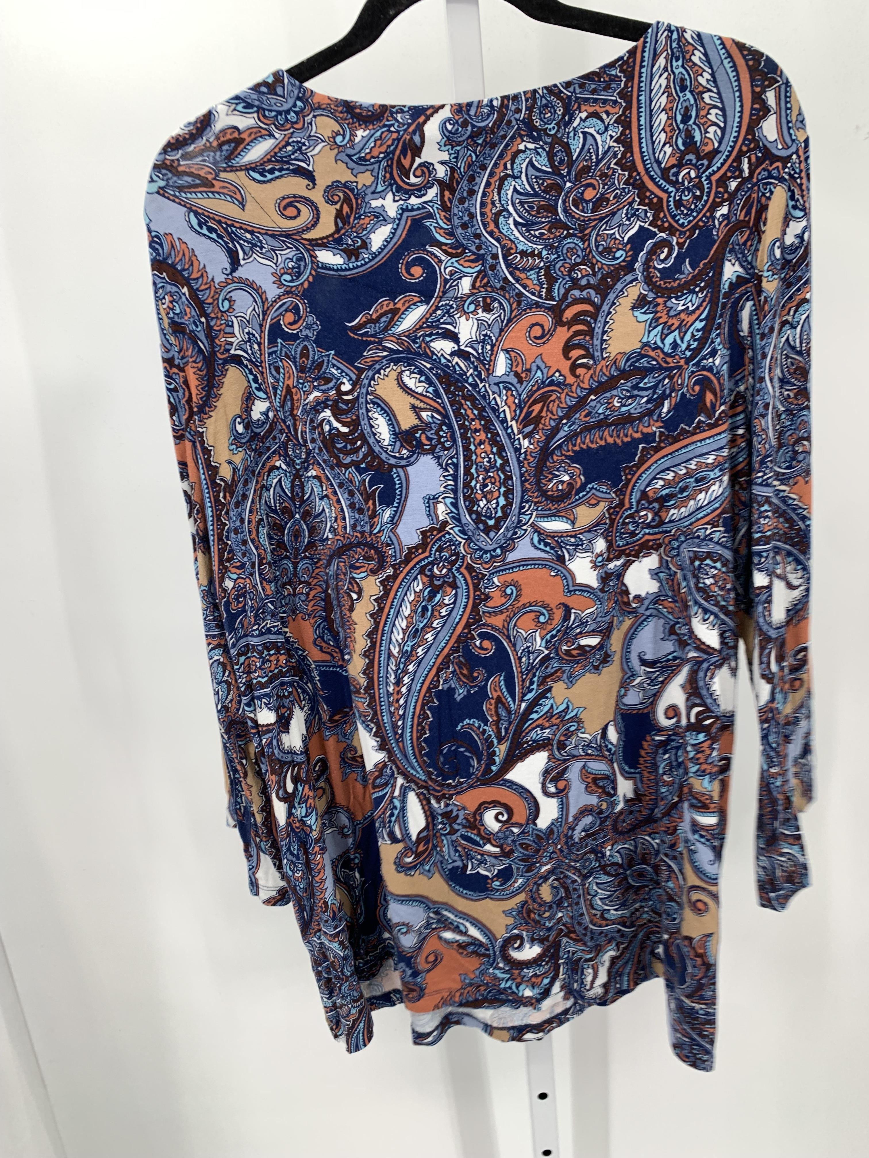 Ruby Rd. Size 1X Womens Long Sleeve Shirt