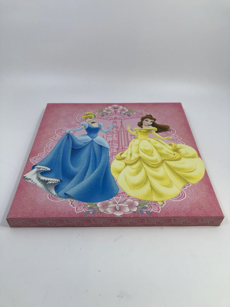 CINDERELLA AND BELLE CANVAS WALL ART.