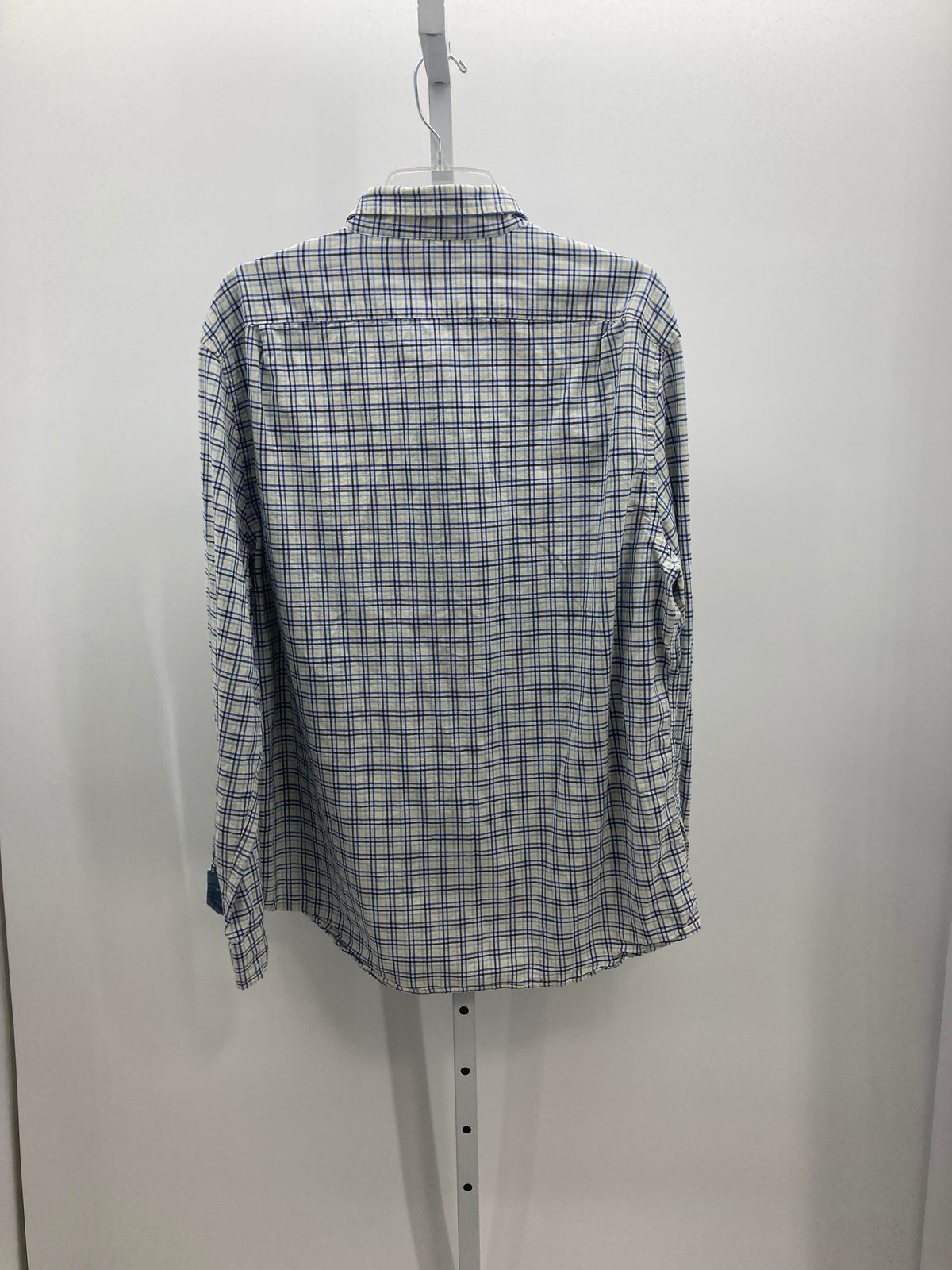 BLUE YELLOW PLAID