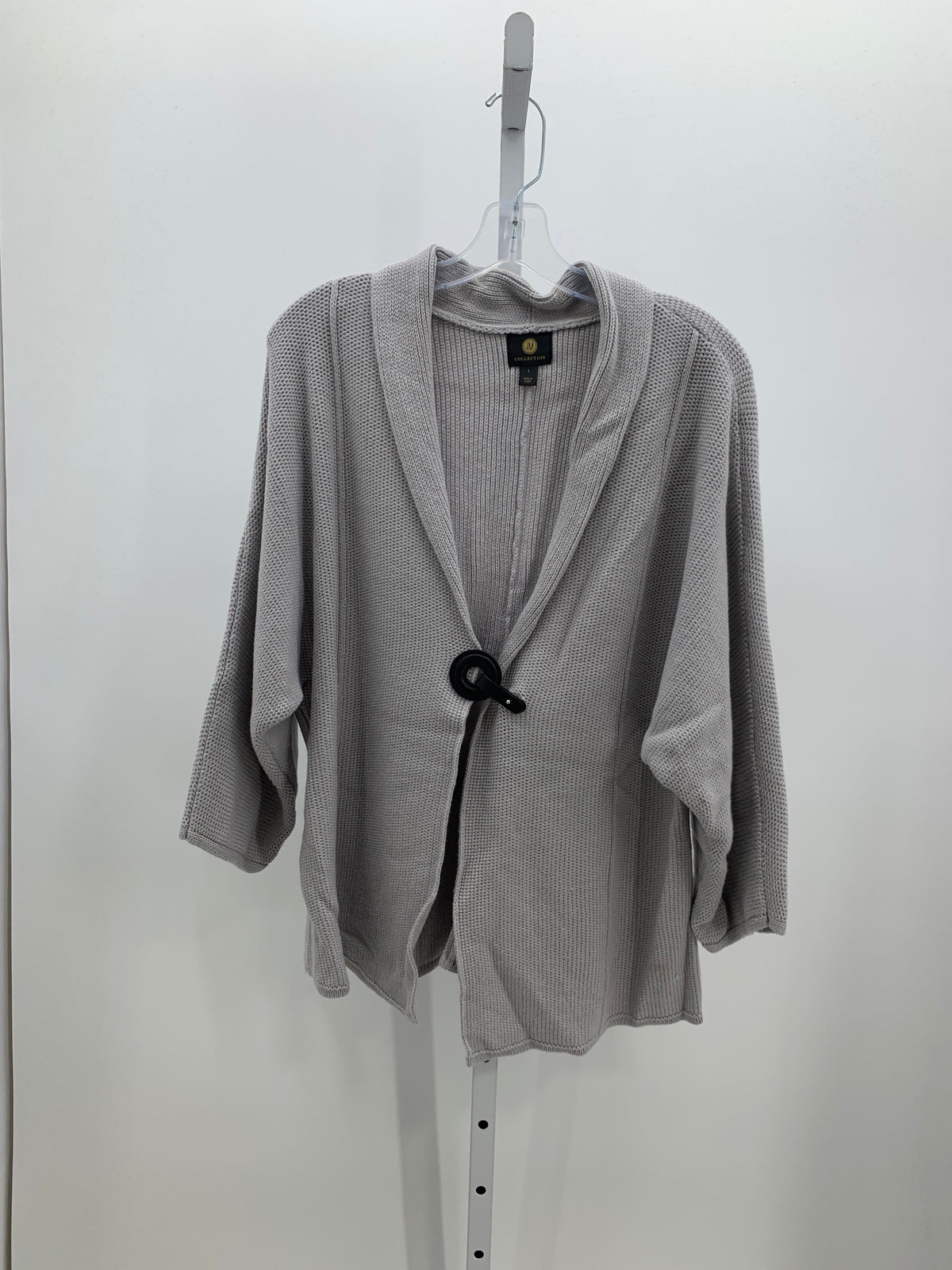 JM Collection Size Large Misses 3/4 Sleeve Sweater