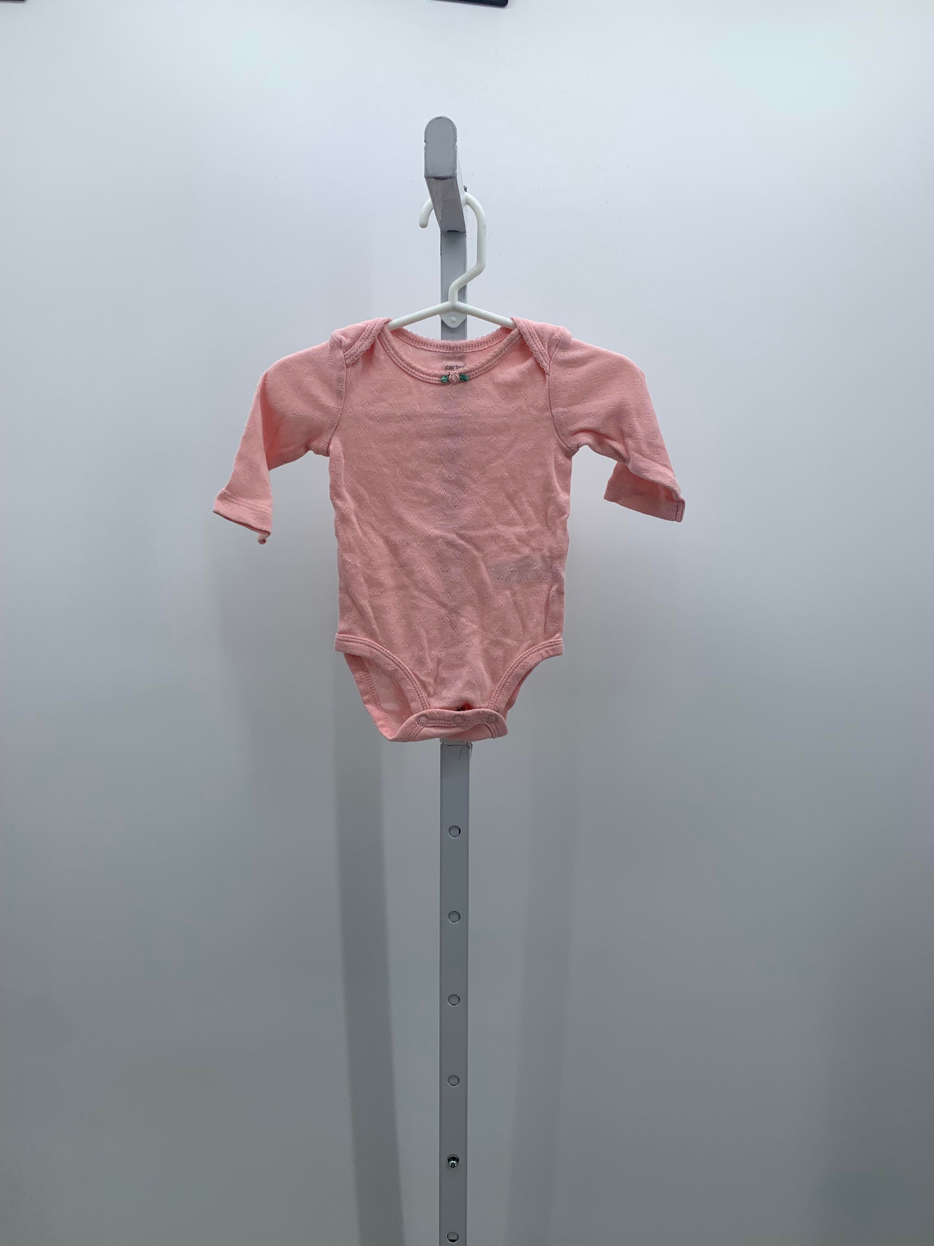 Carters Size 3 Months Girls Long Sleeve Shirt