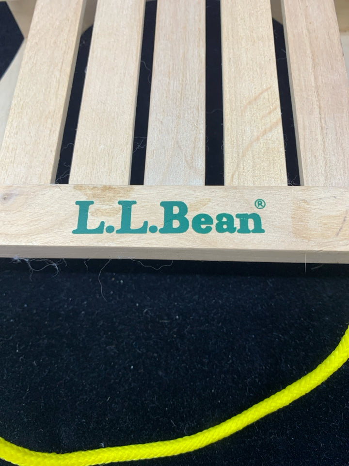 MINI LL BEAN DECORATIVE SLED.