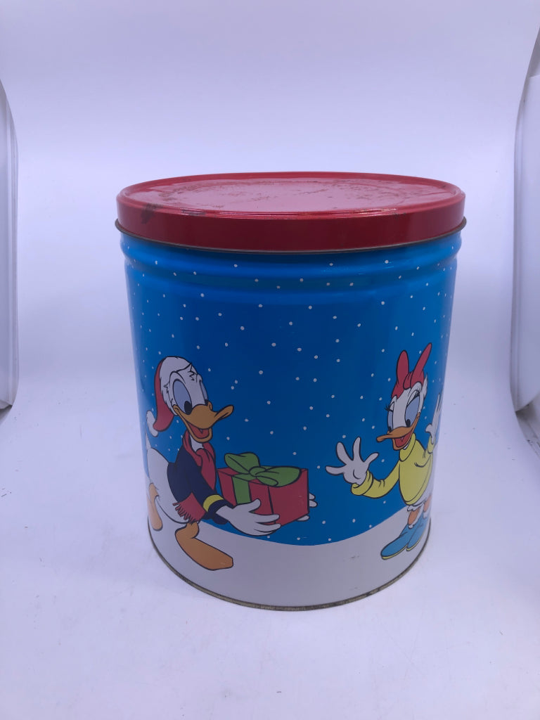 VTG MICKEY AND FRIEND METAL TIN.