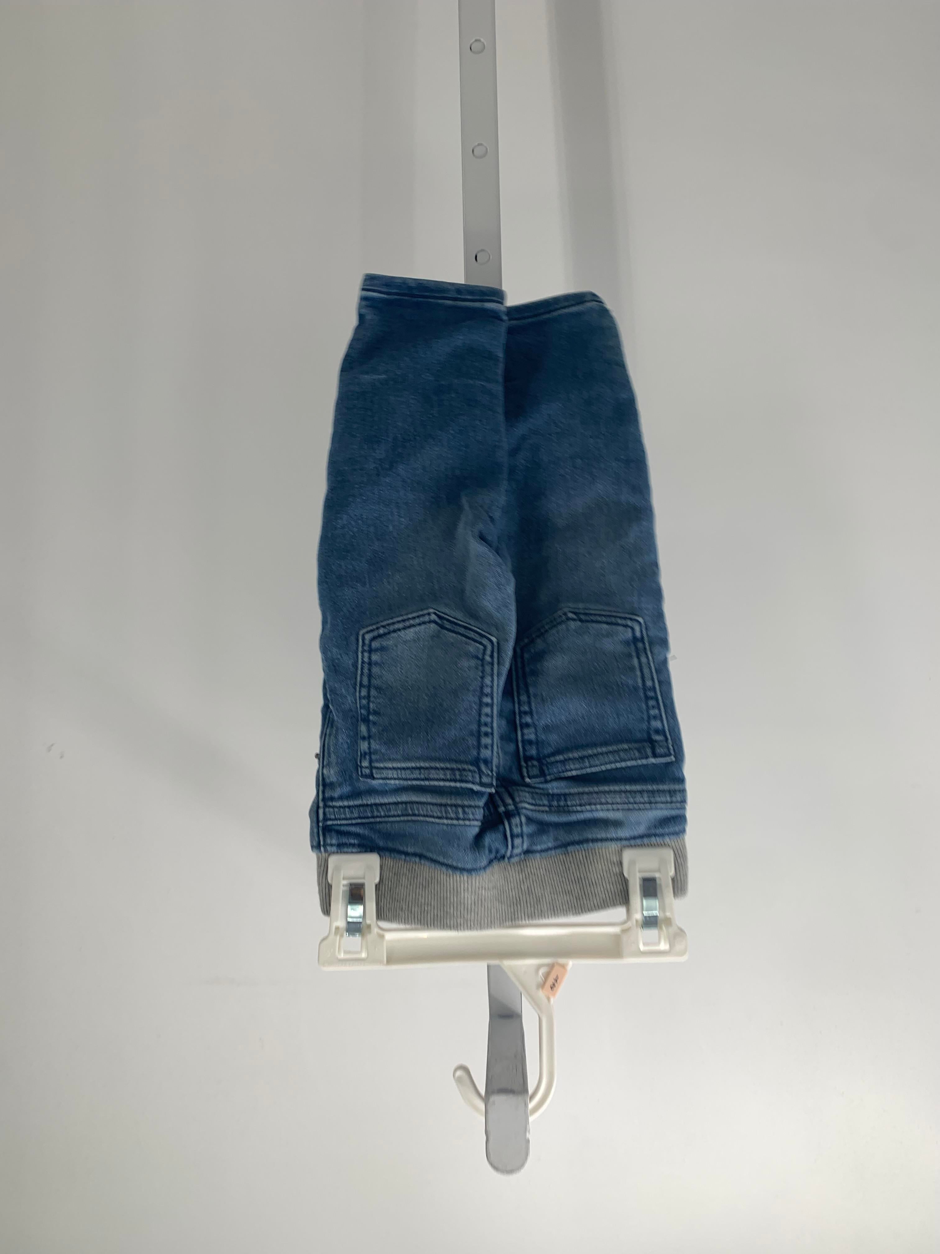 ELASTIC WAIST DENIM