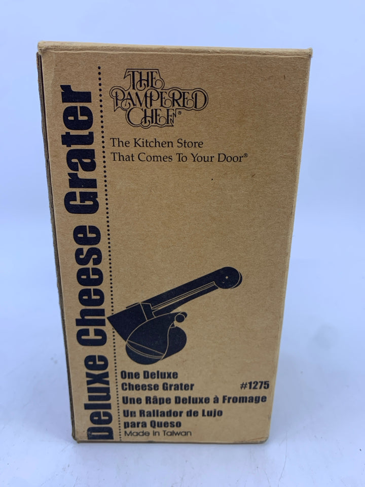 NIB PAMPERED CHEF CHEESE GRATER.
