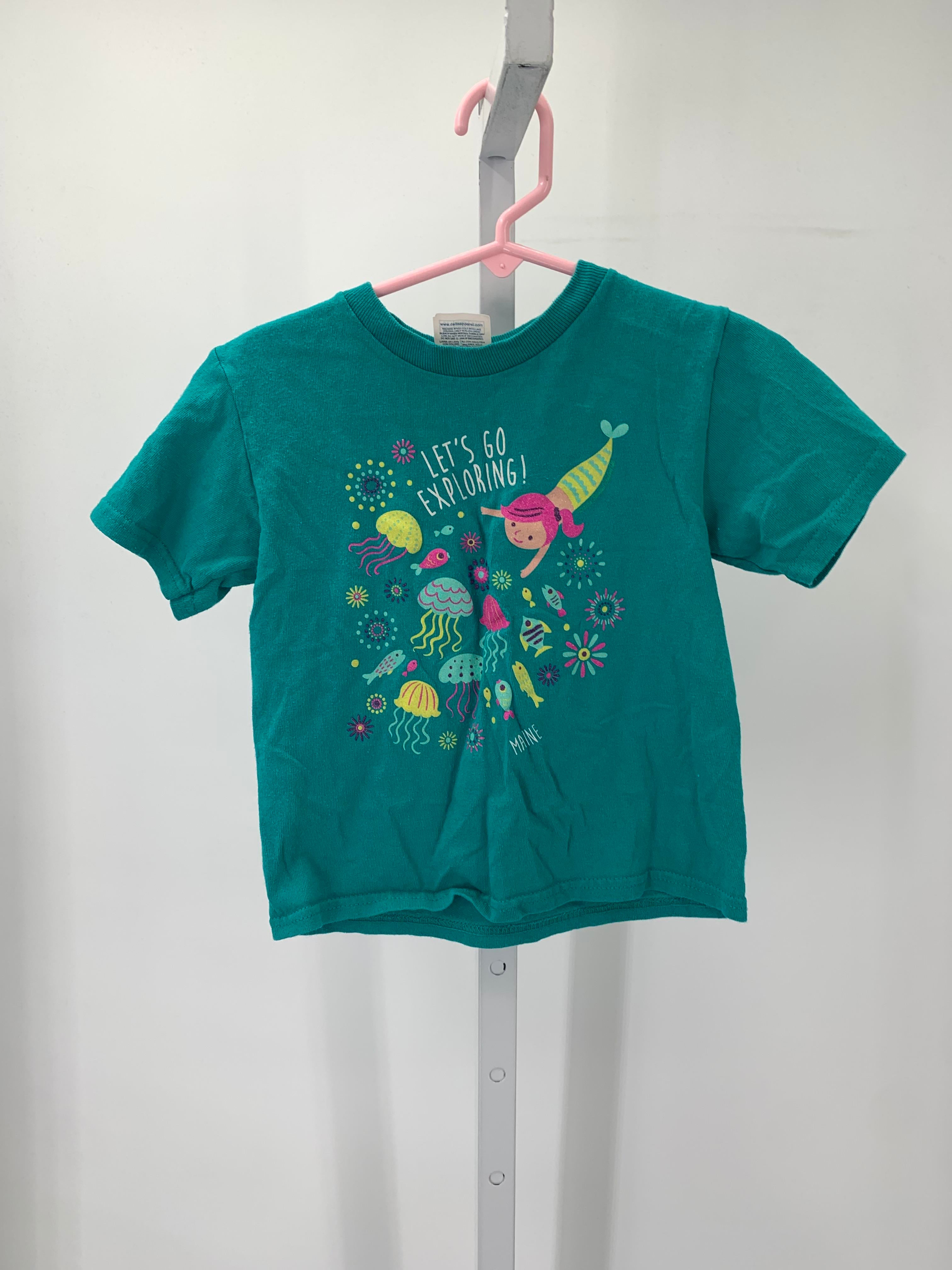 Delta Size 3T Girls Short Sleeve Shirt