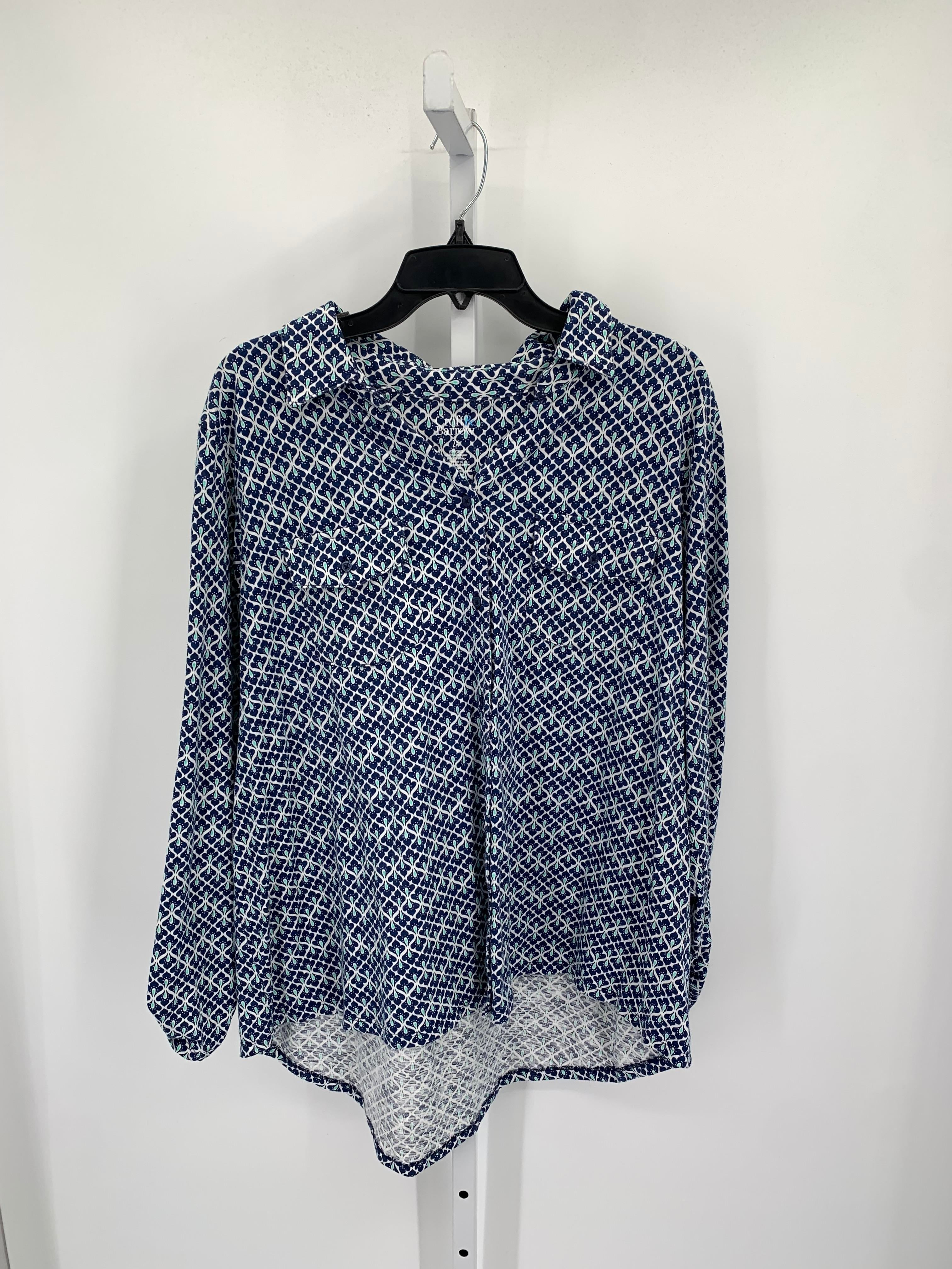 Croft & Barrow Size 2X Womens Long Sleeve Shirt