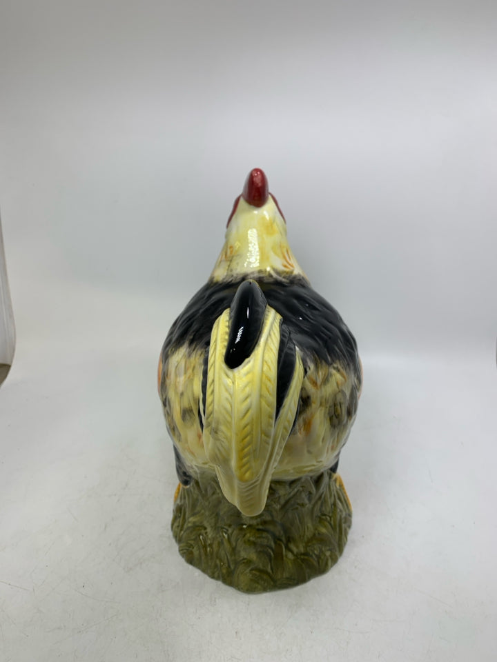 LIGHT WEIGHT BLACK/YELLOW ROOSTER.