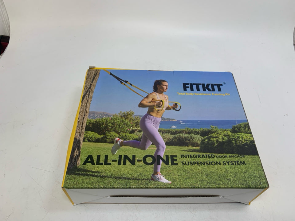 NIB ALL - IN -ONE TOTAL BODY RESISTANCE TRAINING KIT.