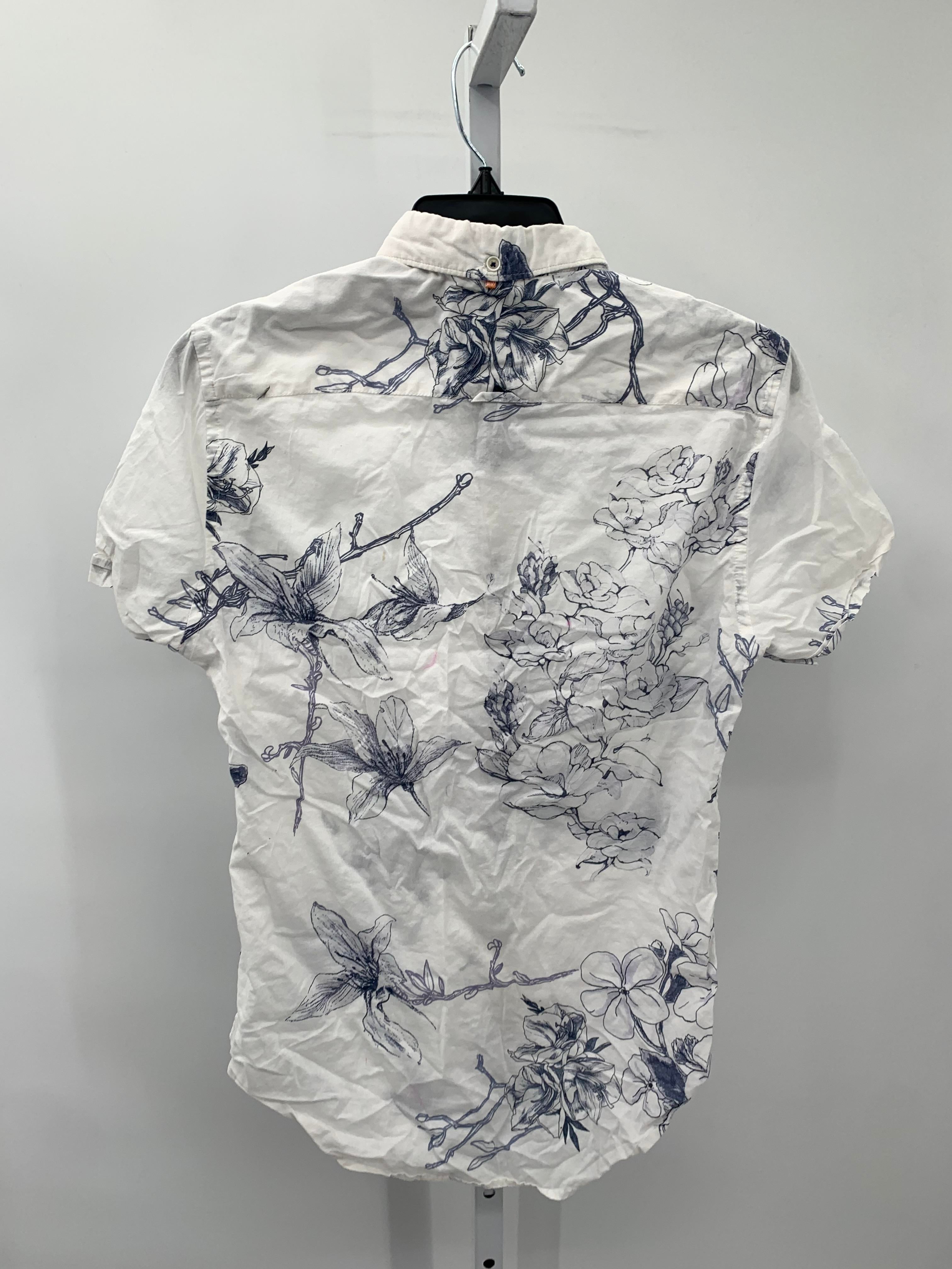 BLUE FLOWERS SLIM FIT