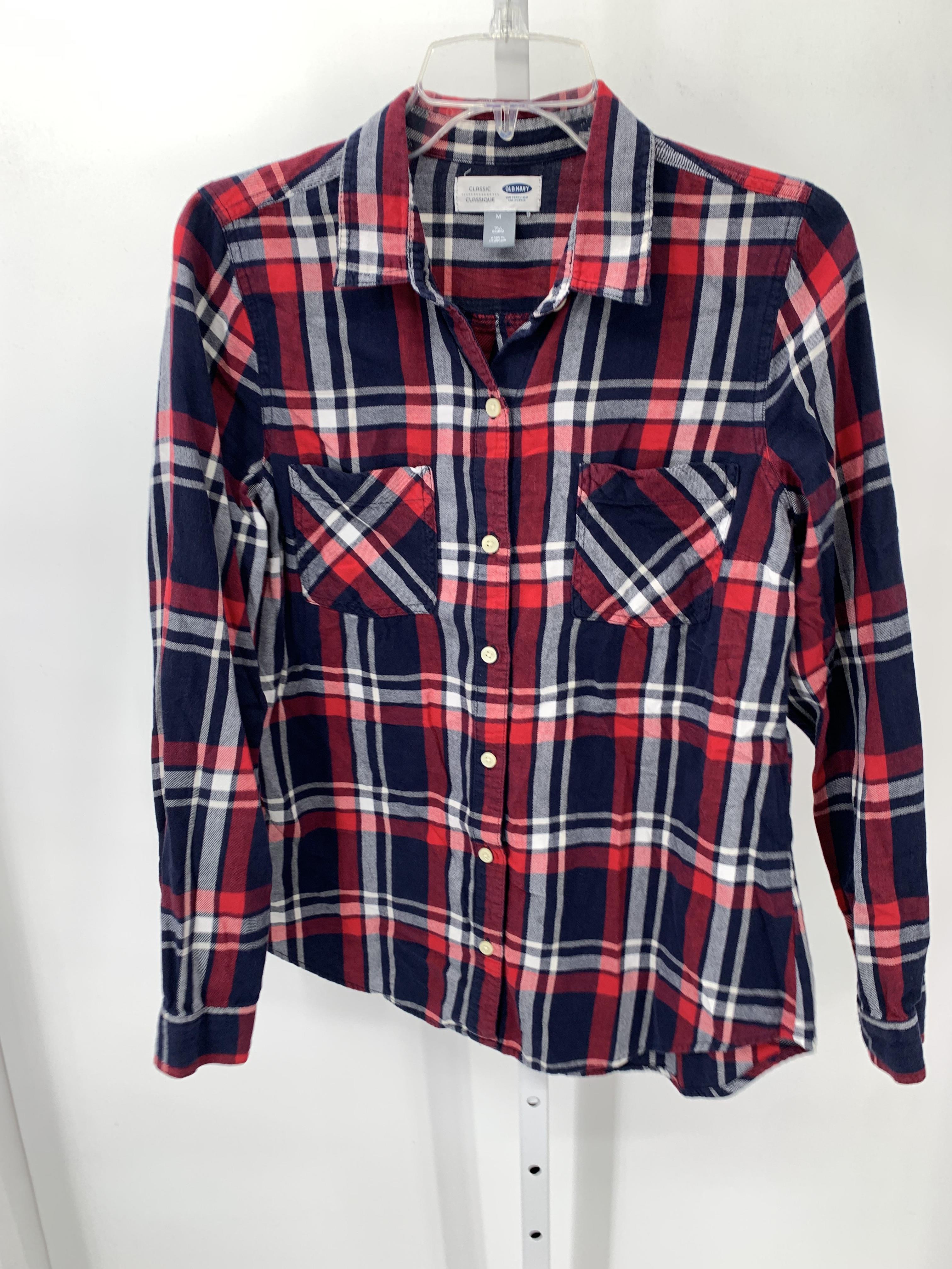 Old Navy Size Medium Misses Long Sleeve Shirt