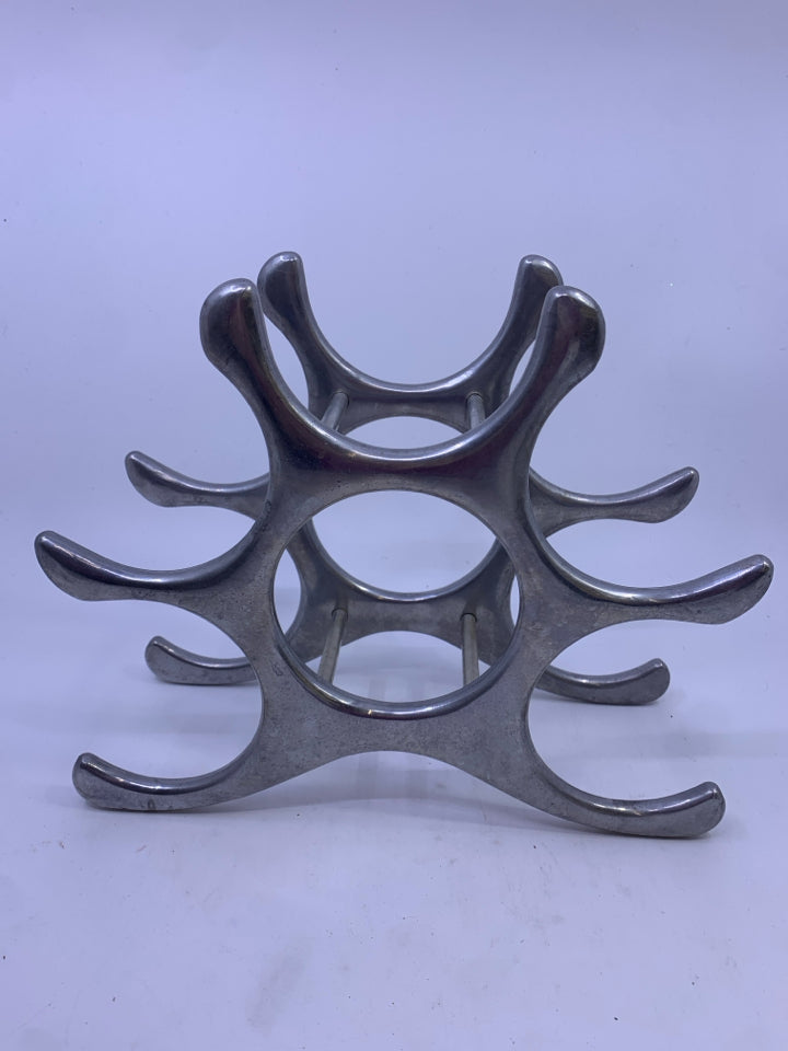 ABSTRACT WINE RACK.