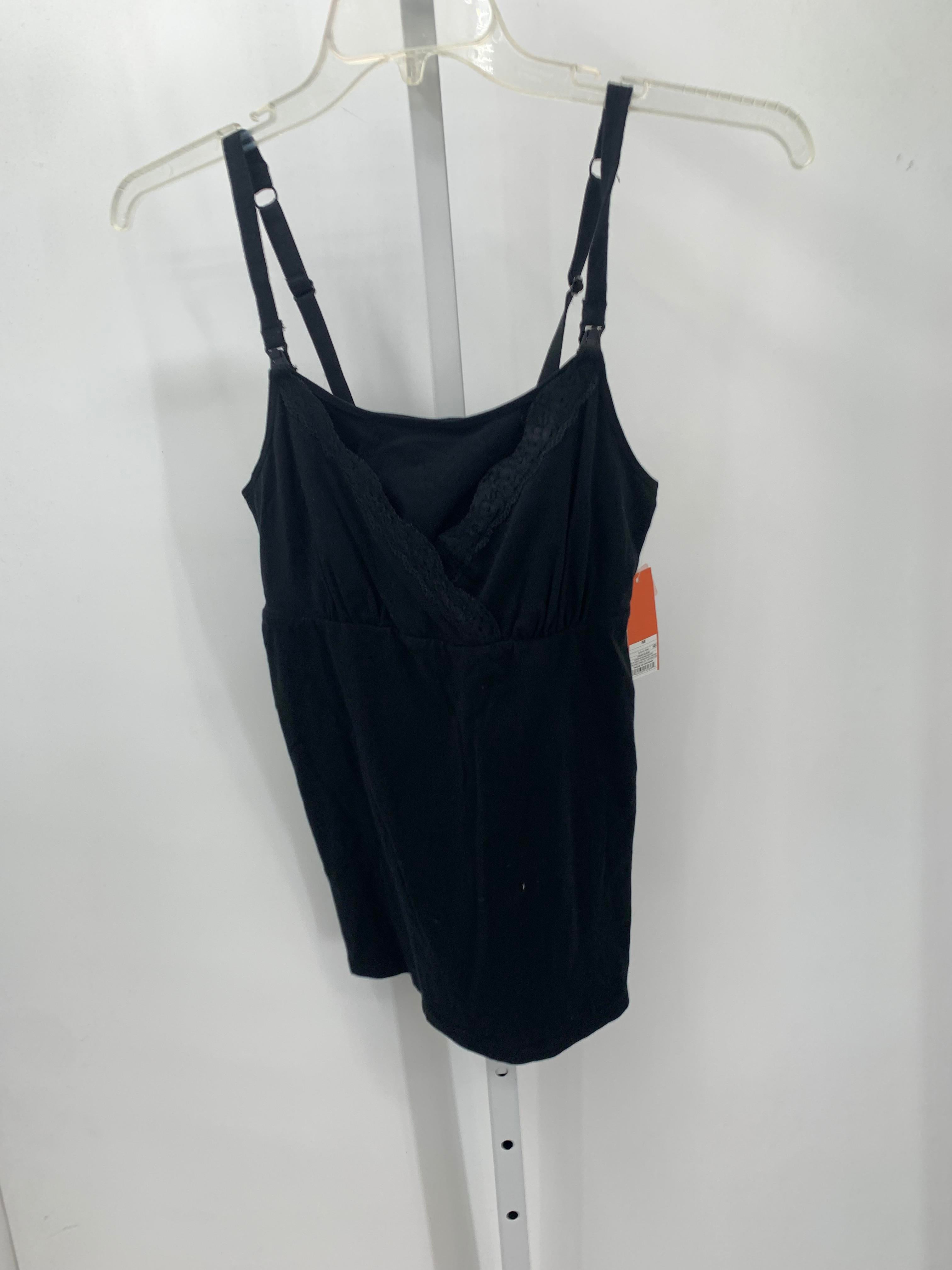 Black Size Medium Maternity Camisole